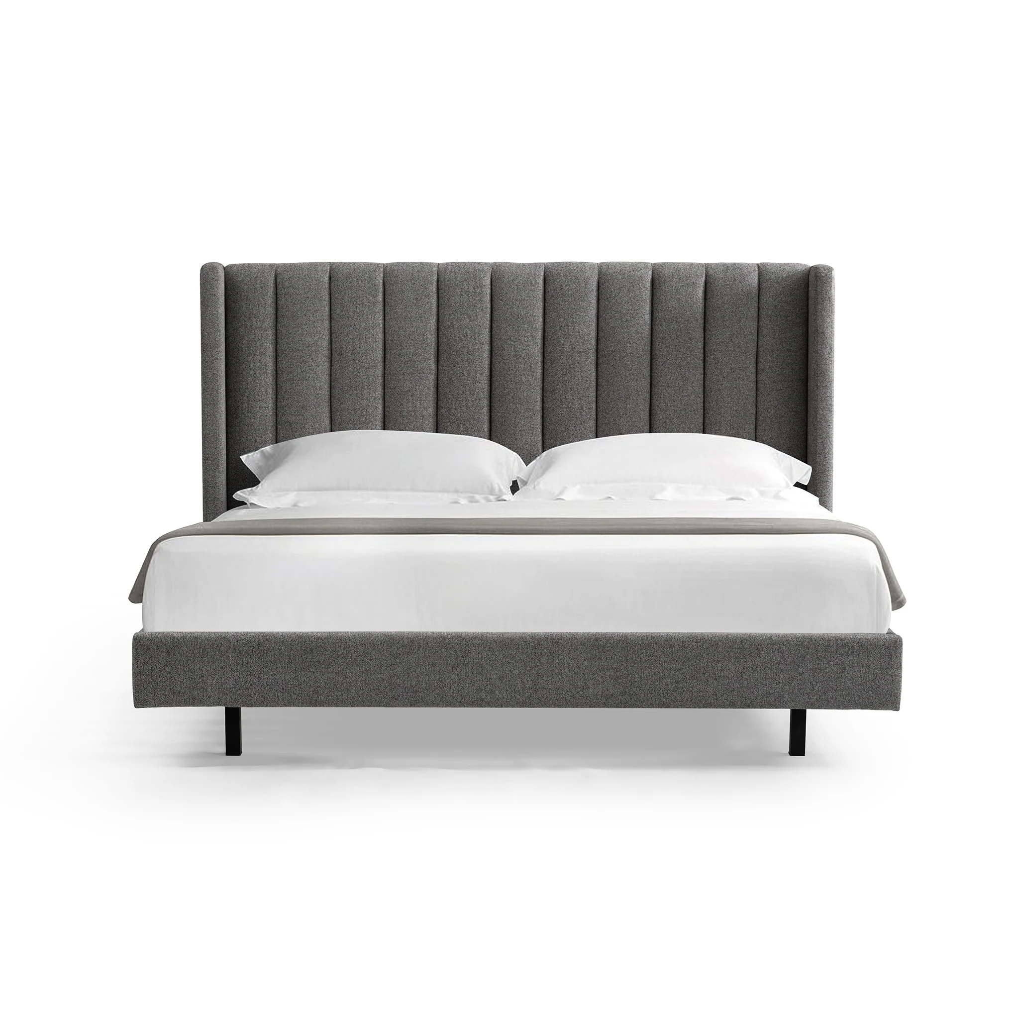 CBD8542-MI King Bed Frame - Spec Charcoal - Image 3