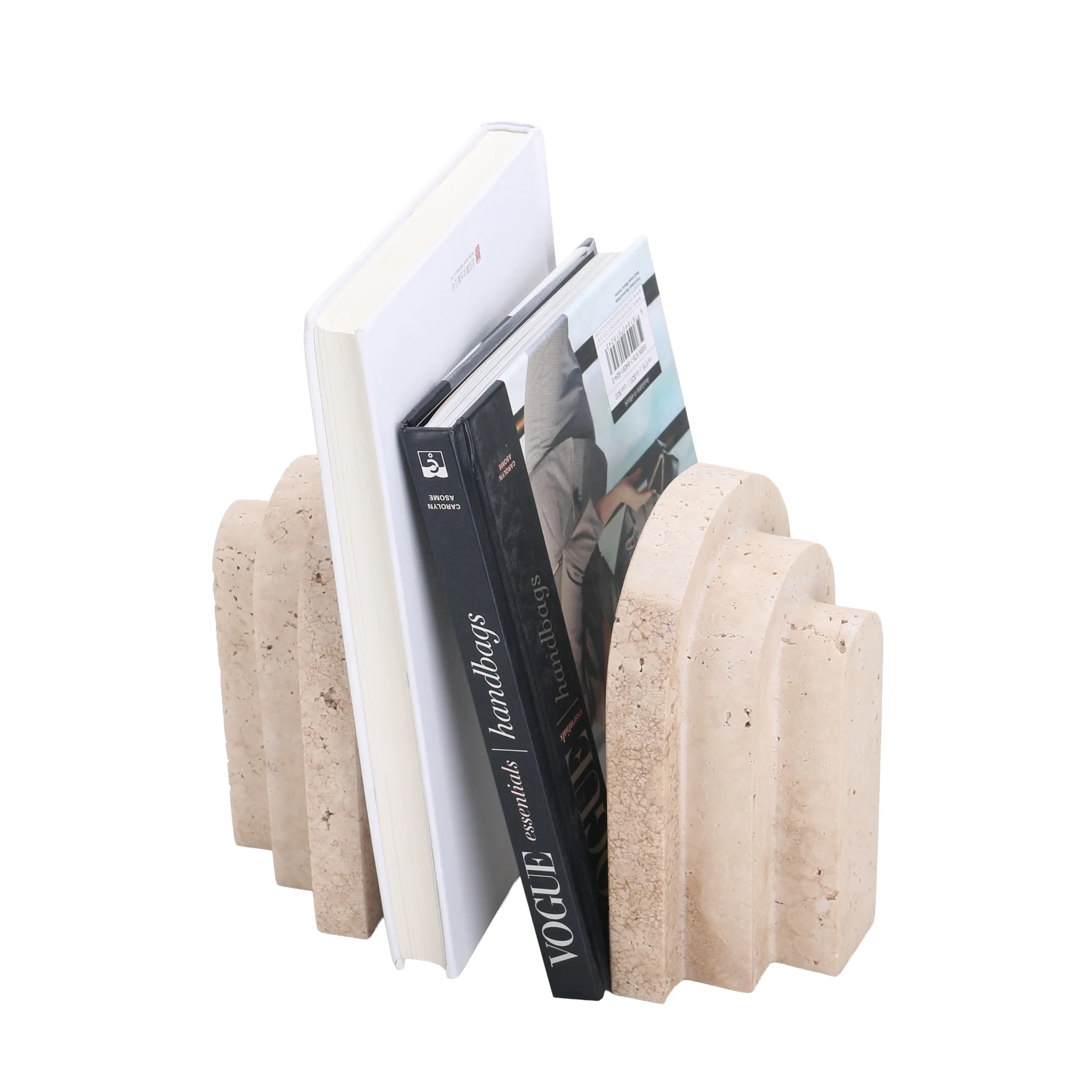 CAC10700-KM Stone Bookends - Beige - Image 12