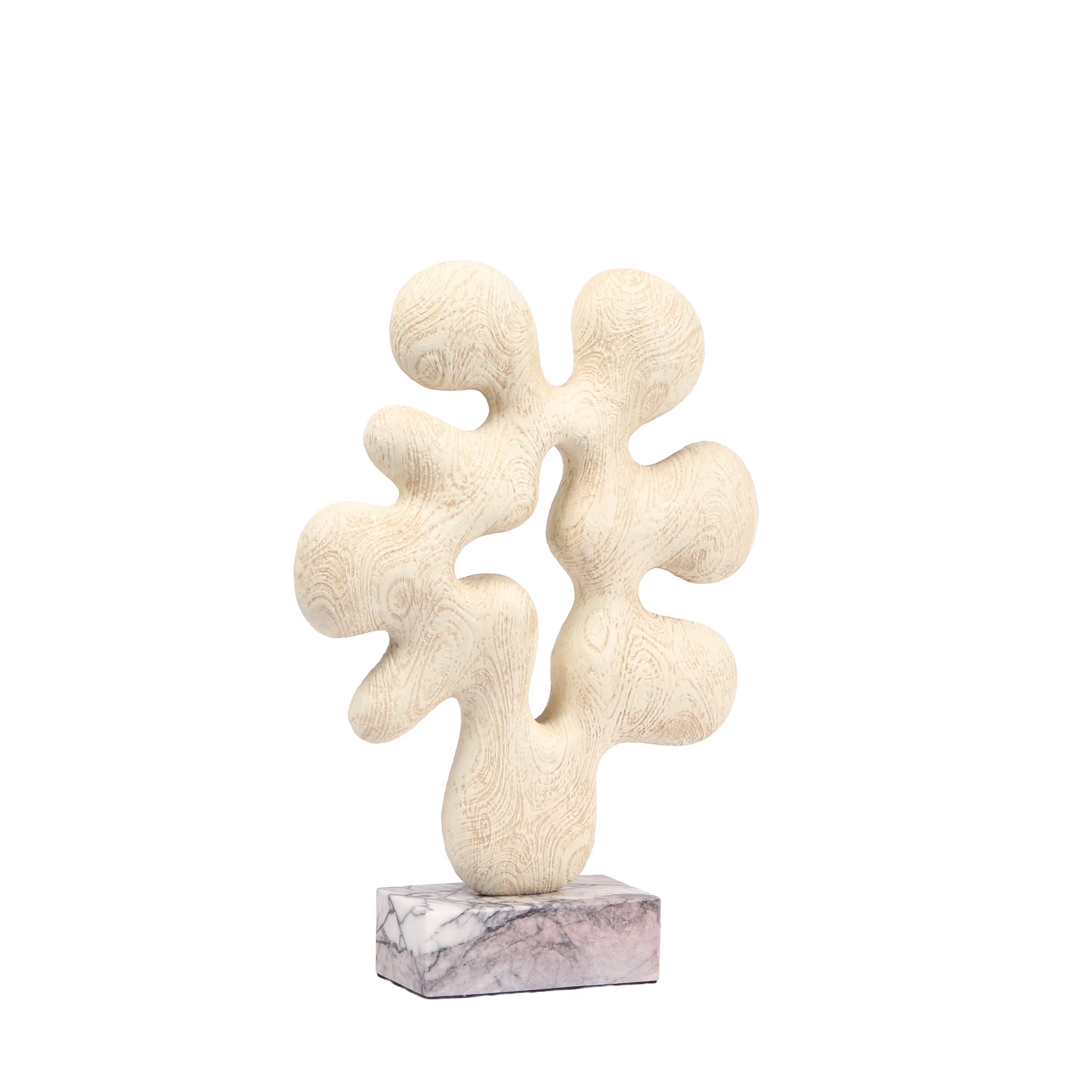 CAC10703-KM Organic Desktop Sculpture - Beige - Image 3