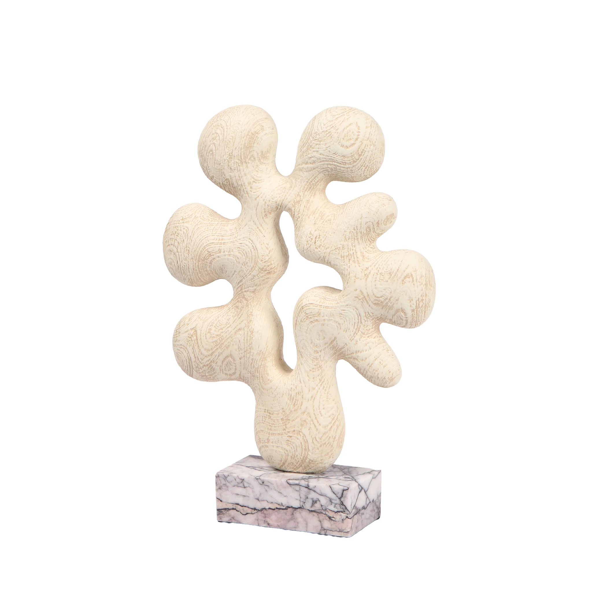 CAC10703-KM Organic Desktop Sculpture - Beige - Image 6
