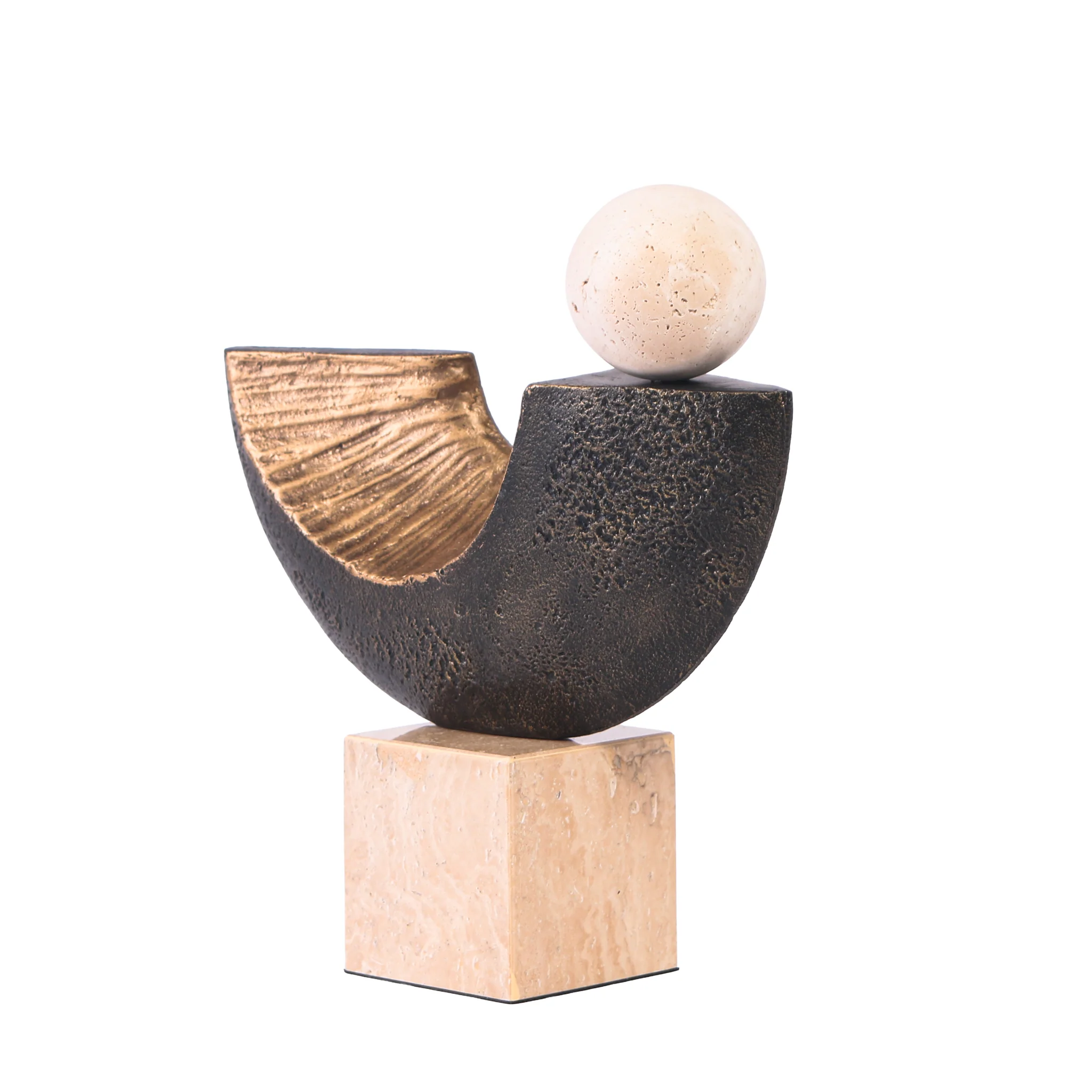 CAC10704-KM Balance Sculpture - Dark Bronze - Image 2