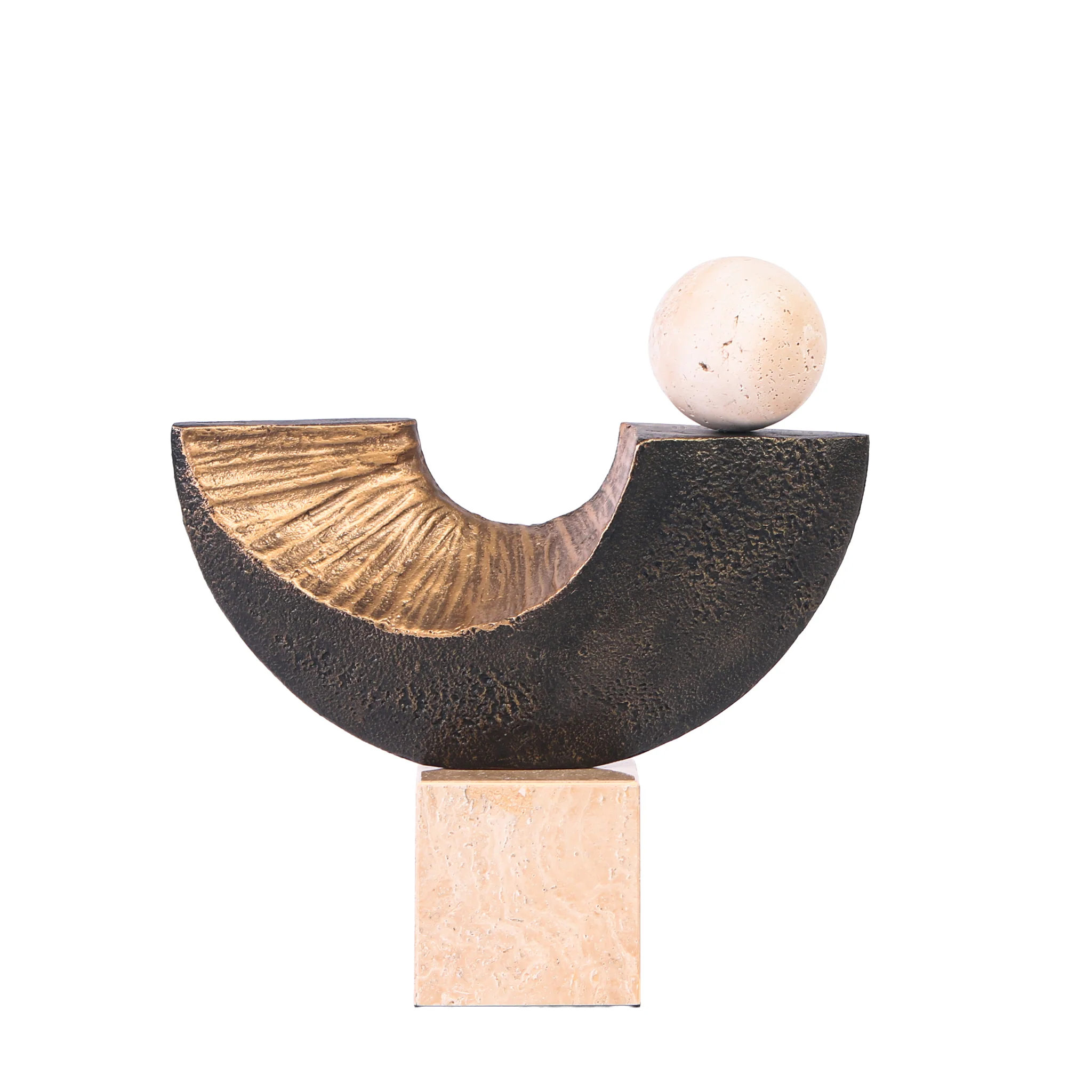 CAC10704-KM Balance Sculpture - Dark Bronze - Image 4