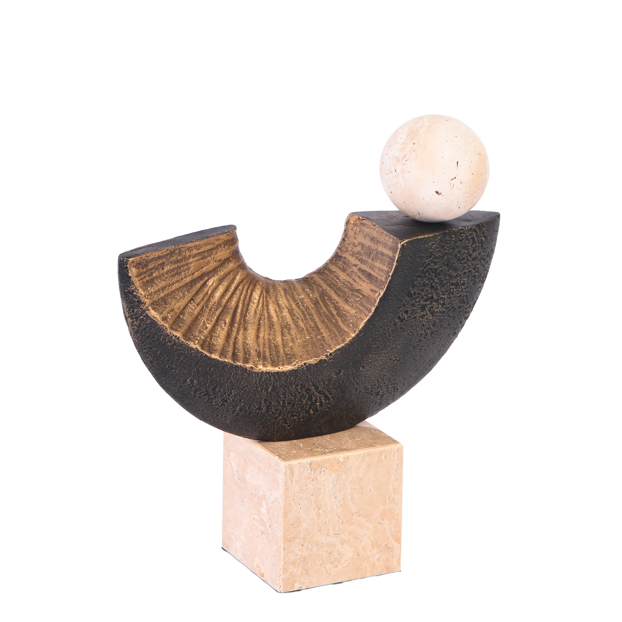 CAC10704-KM Balance Sculpture - Dark Bronze - Image 5