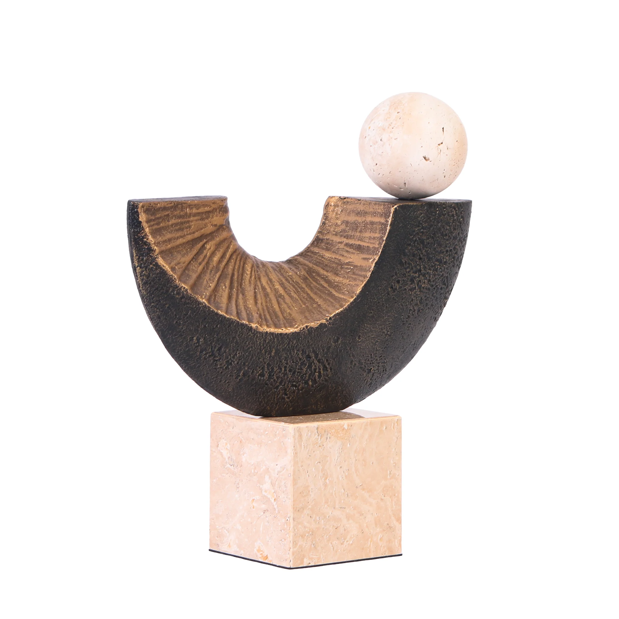 CAC10704-KM Balance Sculpture - Dark Bronze - Image 6