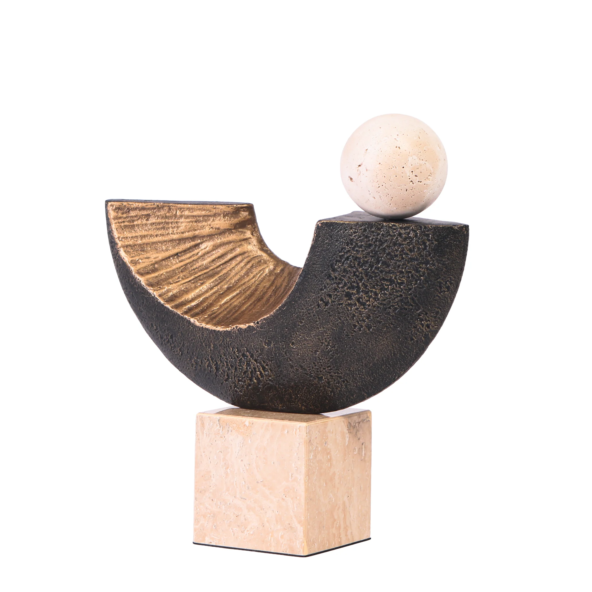 CAC10704-KM Balance Sculpture - Dark Bronze - Image 7