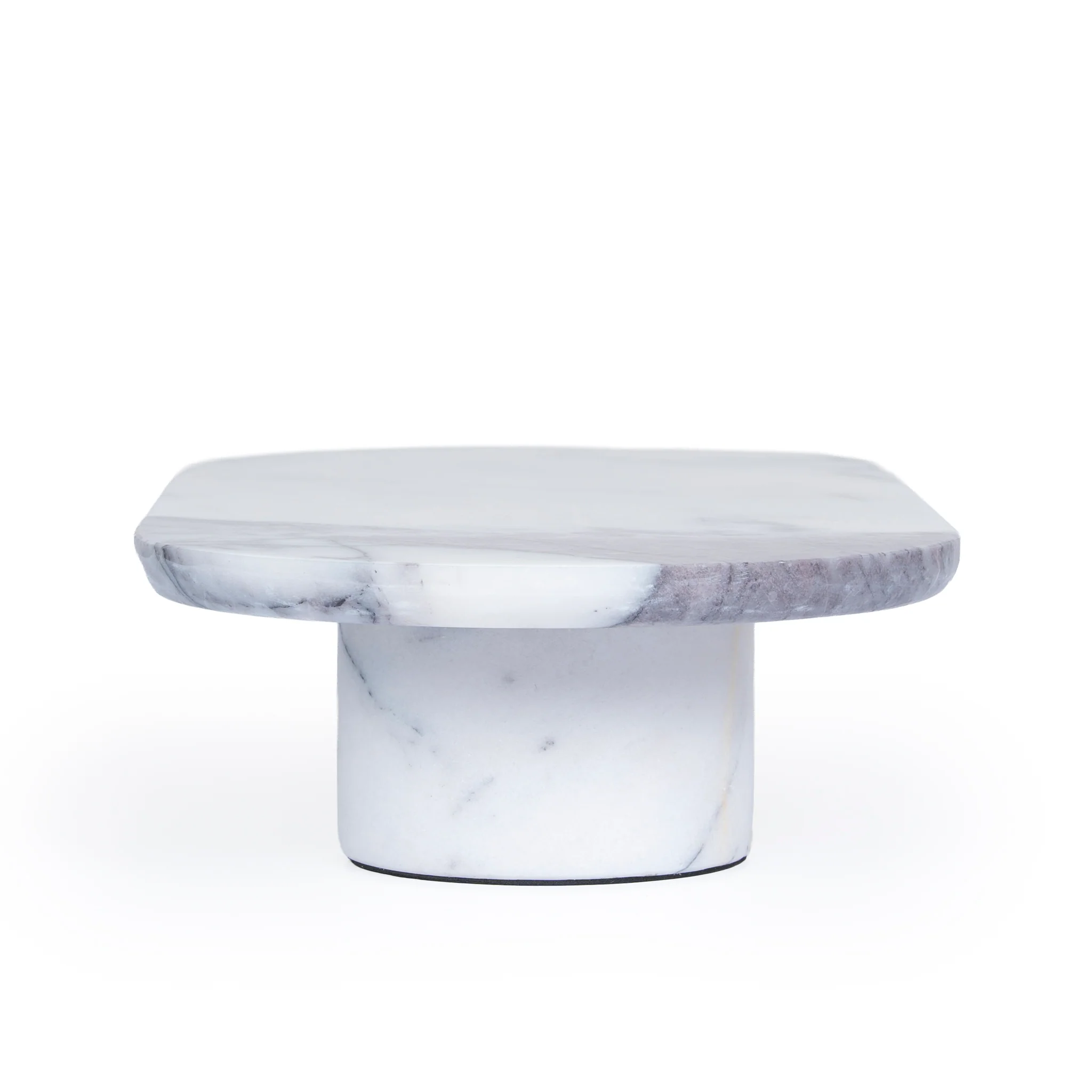 CAC10710-KM Natural Marble Tray - White - Image 4