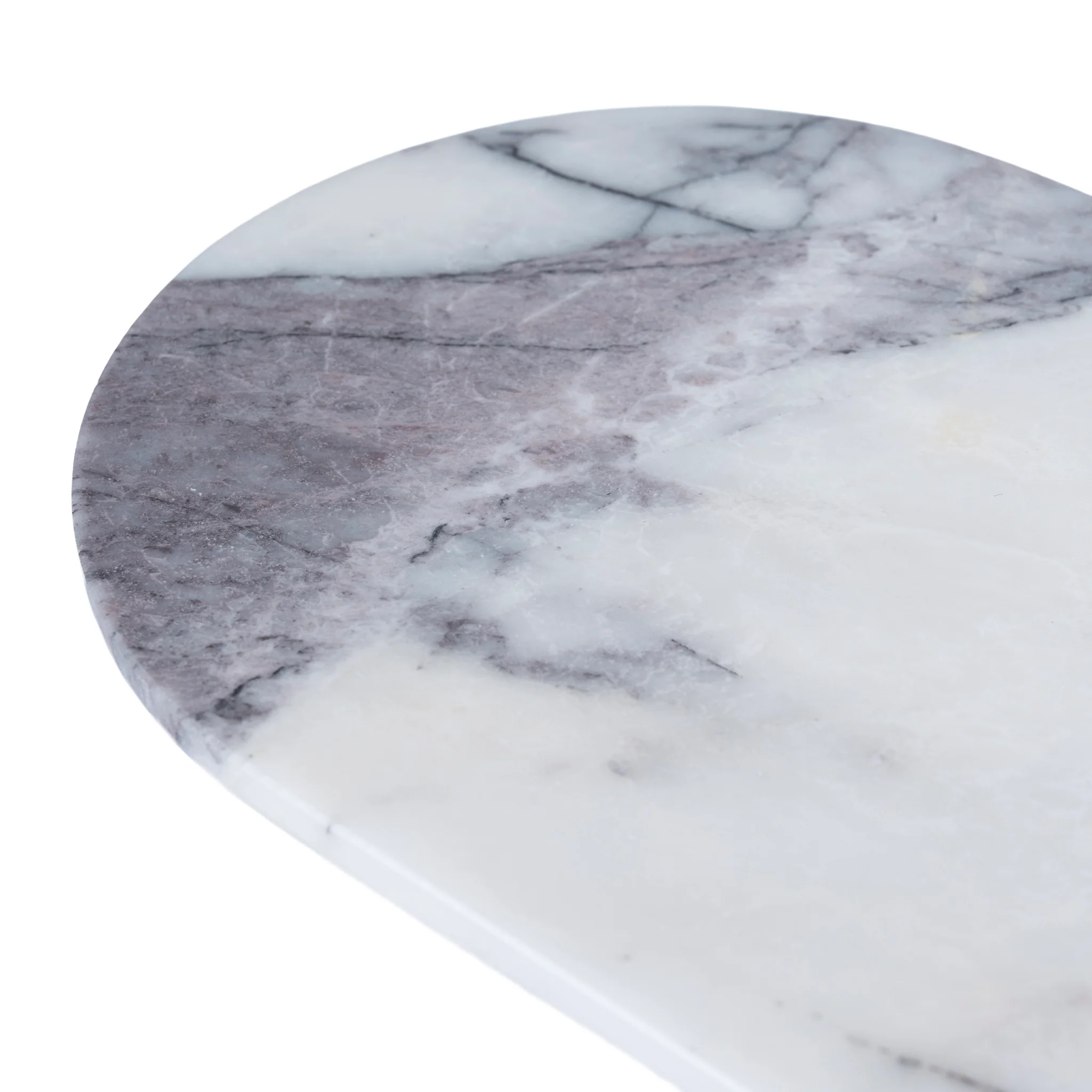 CAC10710-KM Natural Marble Tray - White - Image 5