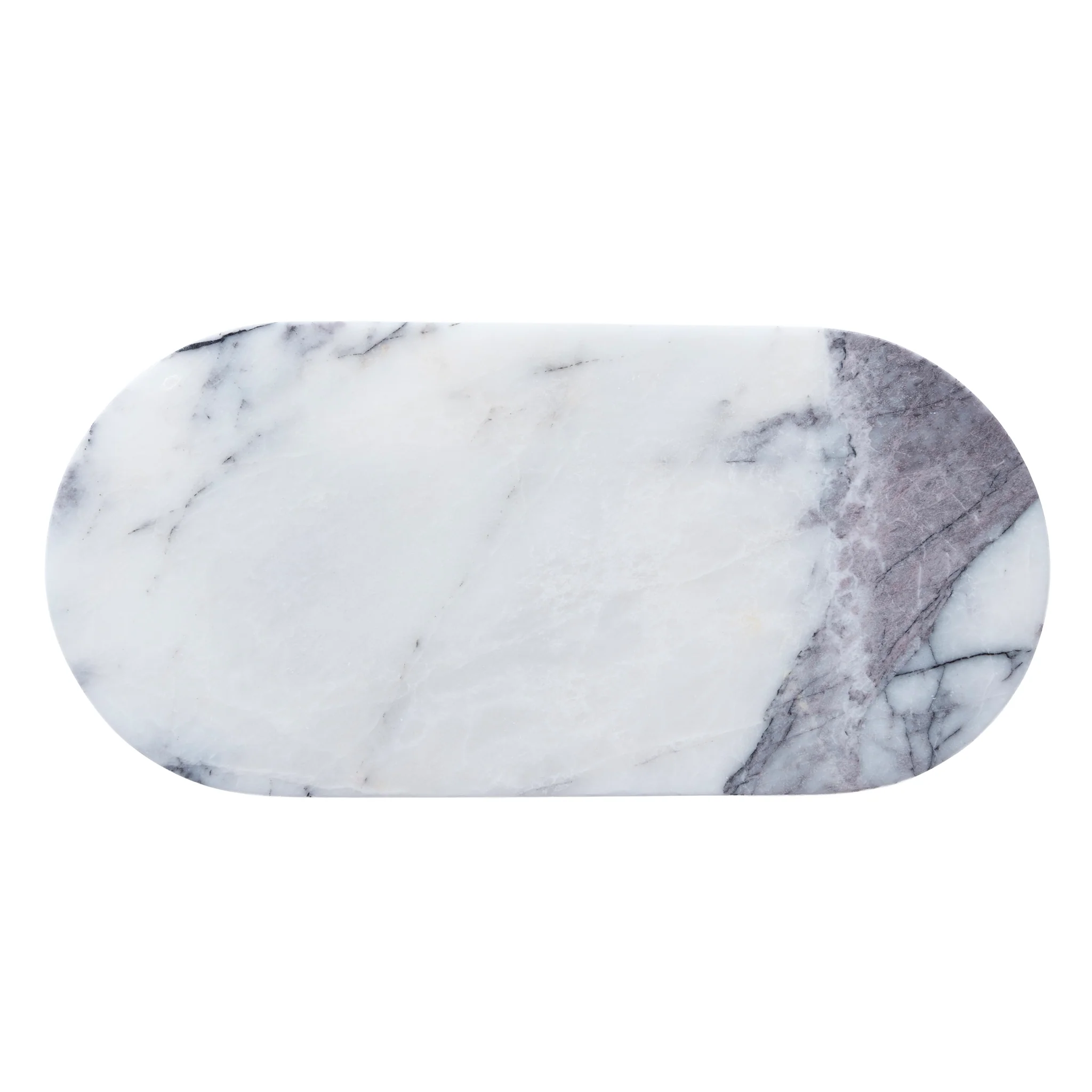 CAC10710-KM Natural Marble Tray - White - Image 6