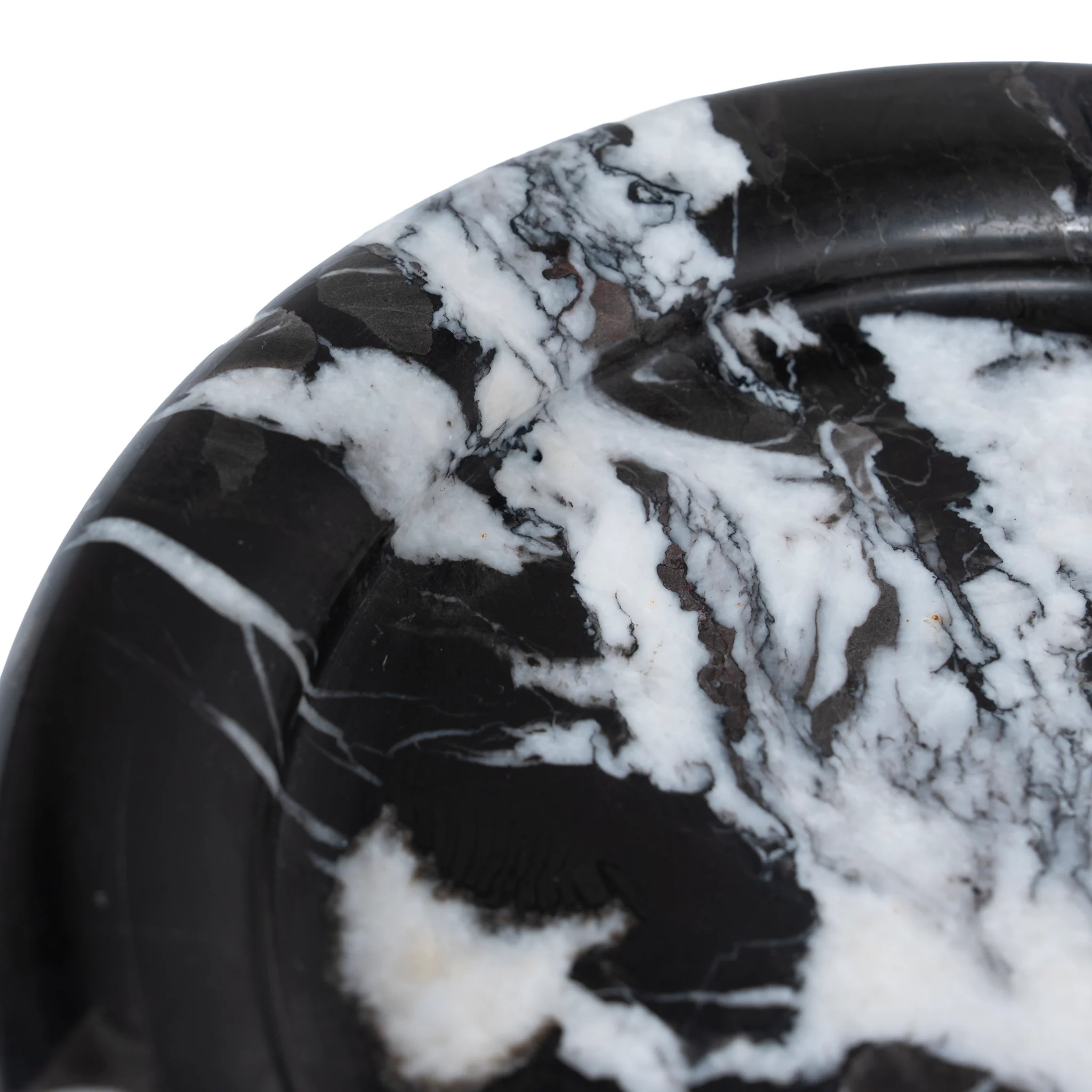 CAC10712-KM Marble Bowl - Black - Image 3
