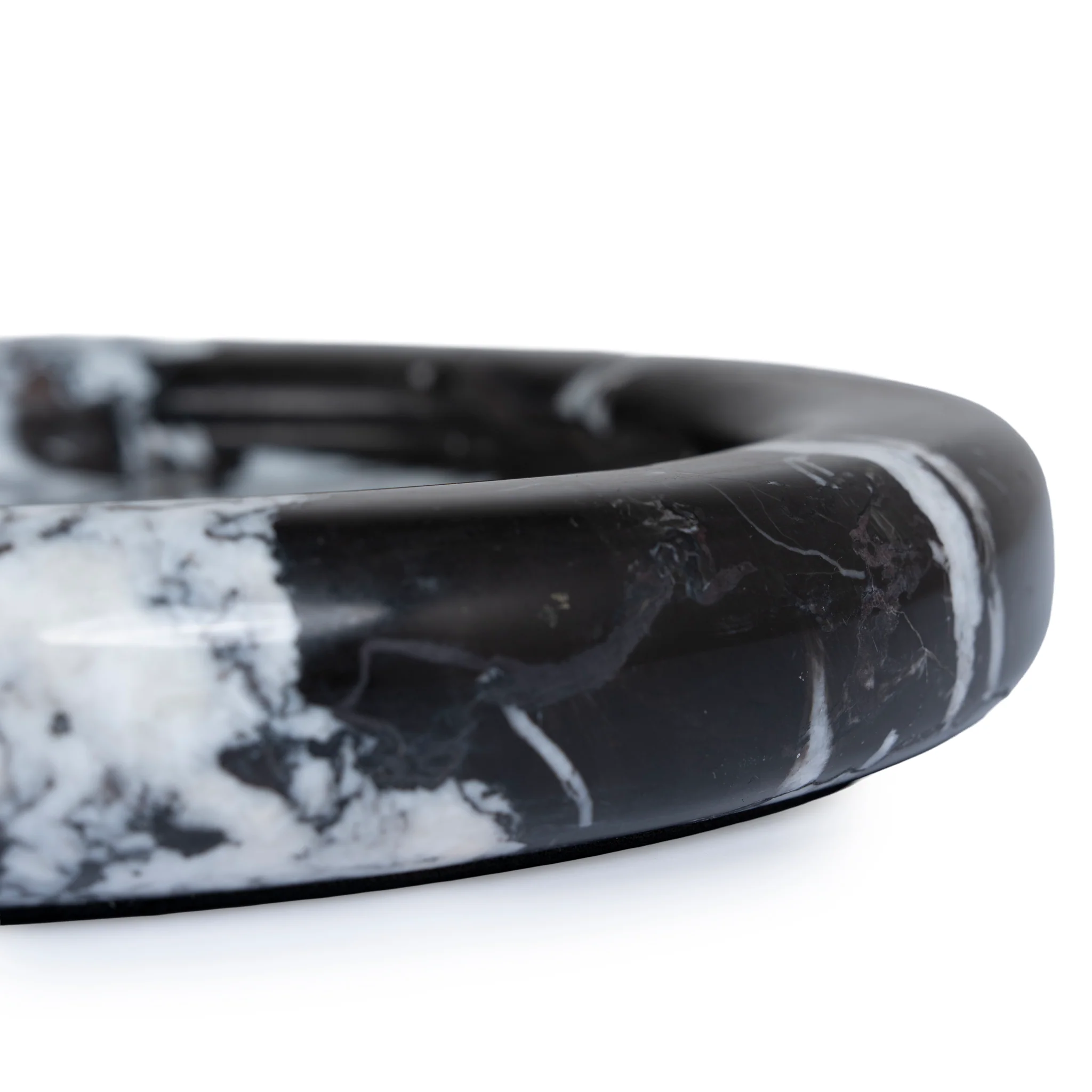 CAC10712-KM Marble Bowl - Black - Image 4