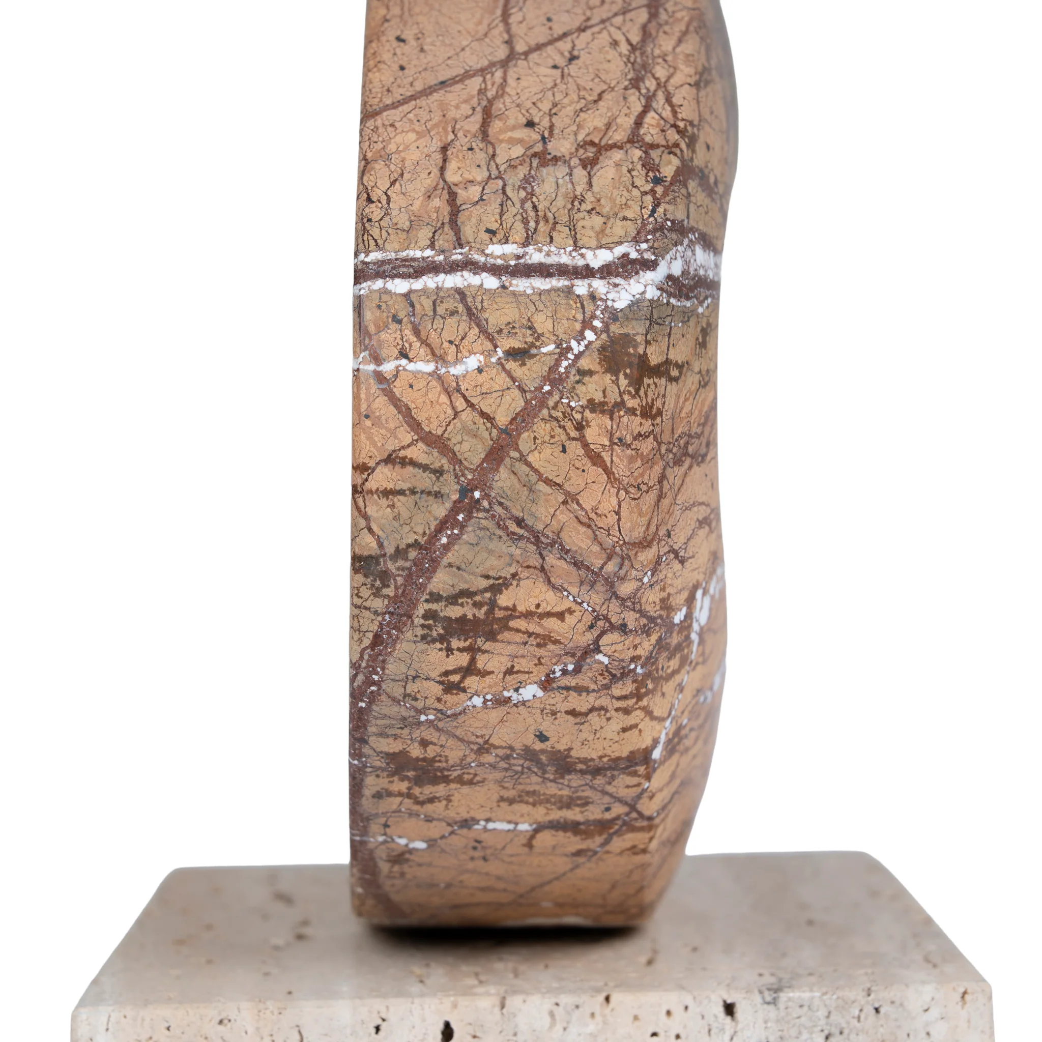 CAC10717-KM Halo Marble Sculpture - Coffee - Image 7