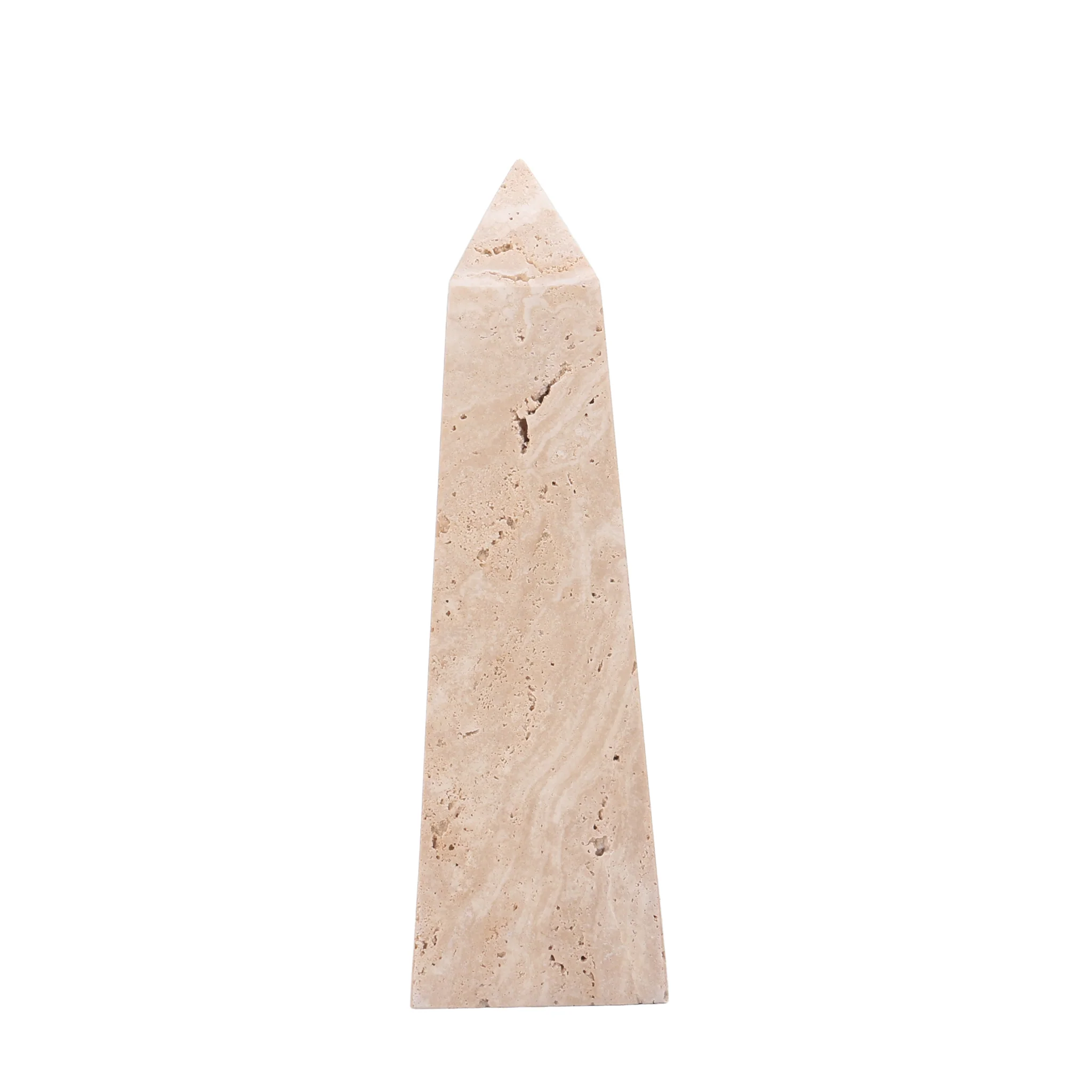 CAC10722-KM Obelisks Large Sculpture - Beige - Image 3