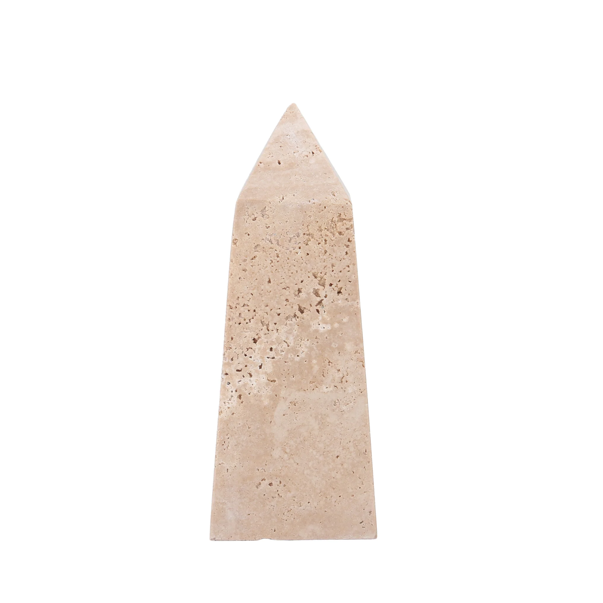 CAC10723-KM Obelisks Small Sculpture - Beige - Image 3
