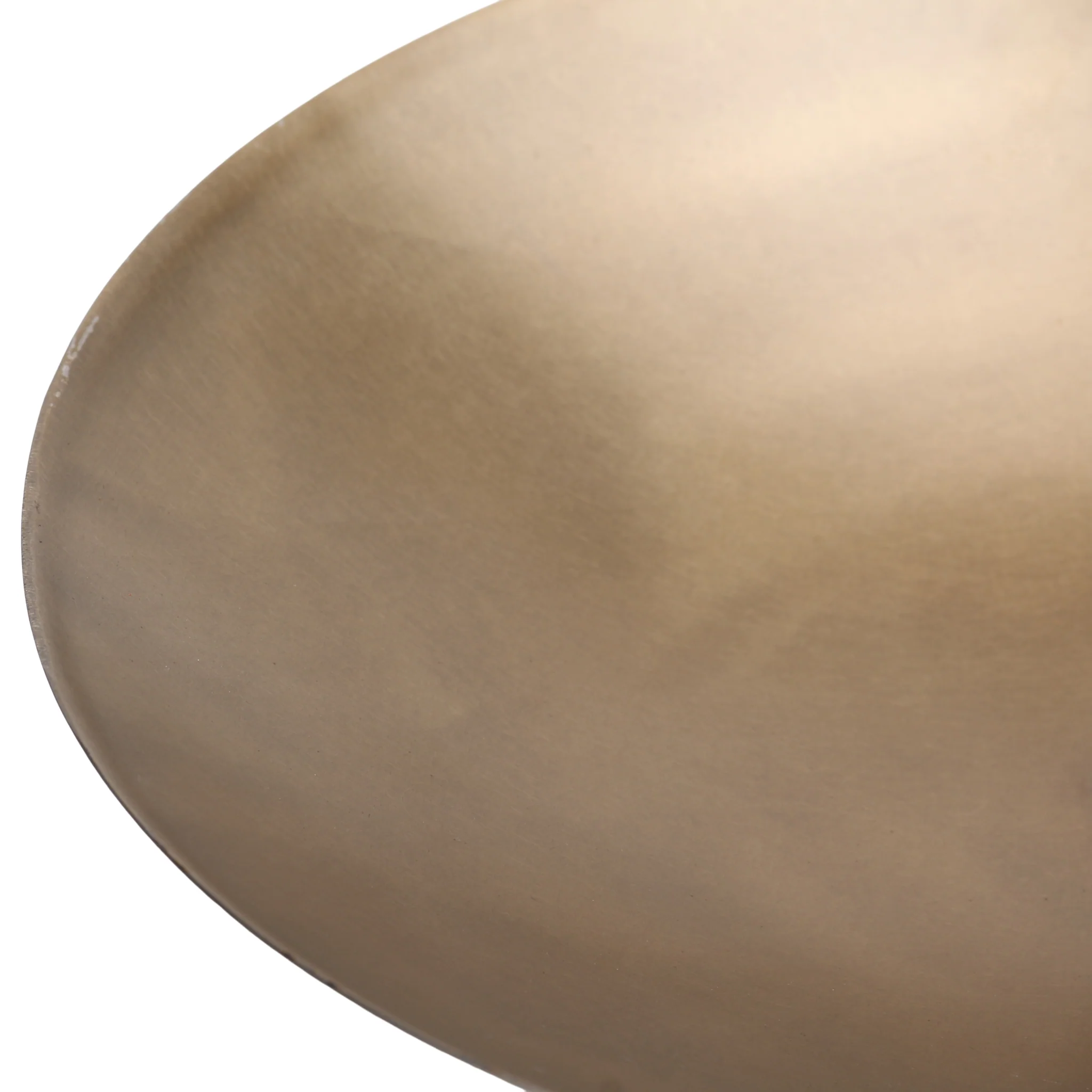 CAC10726-KM Arc Pedestal Metal Small Tray - Antique Brass - Image 4