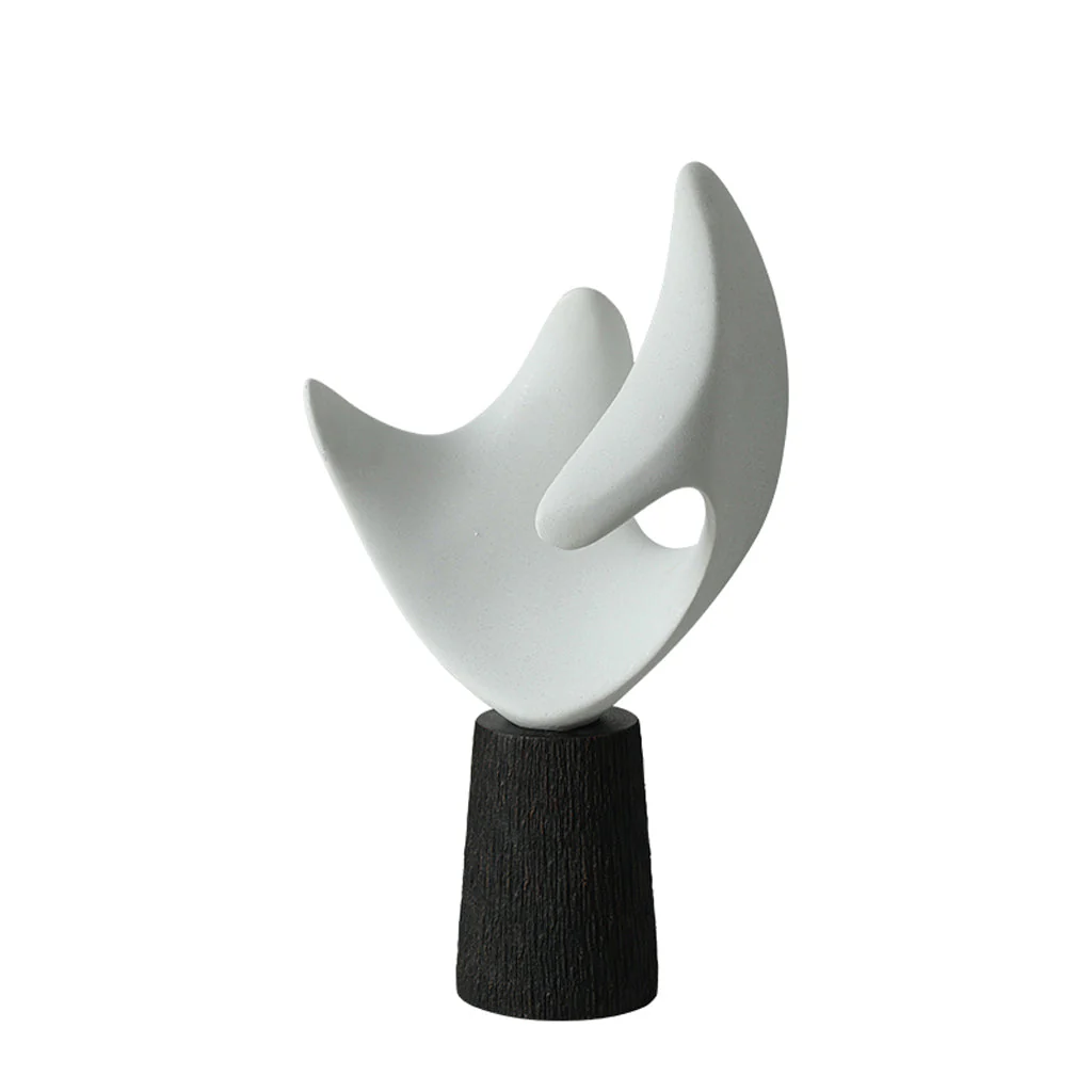 CAC10775-FC Wing Look Sculpture - White