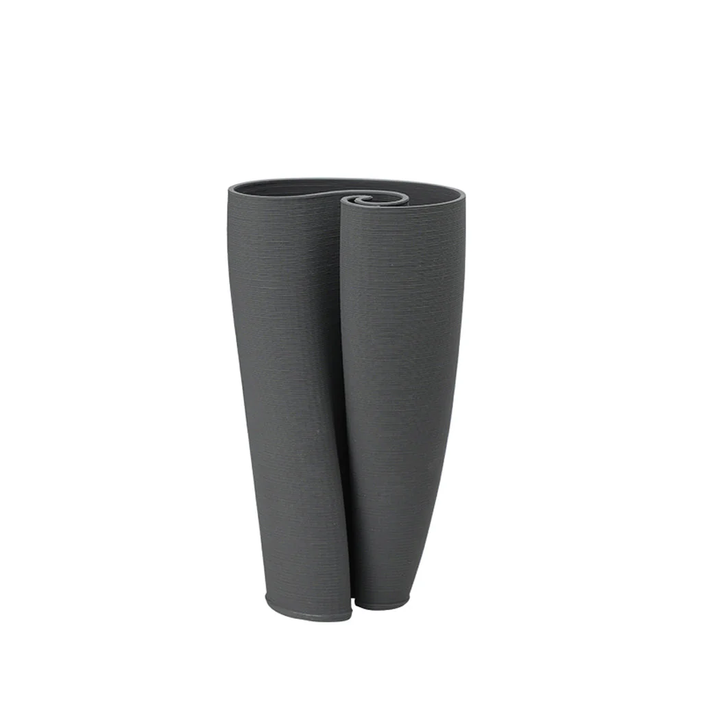 CAC10795-FC Ceramic Threaded Rotating Vase C