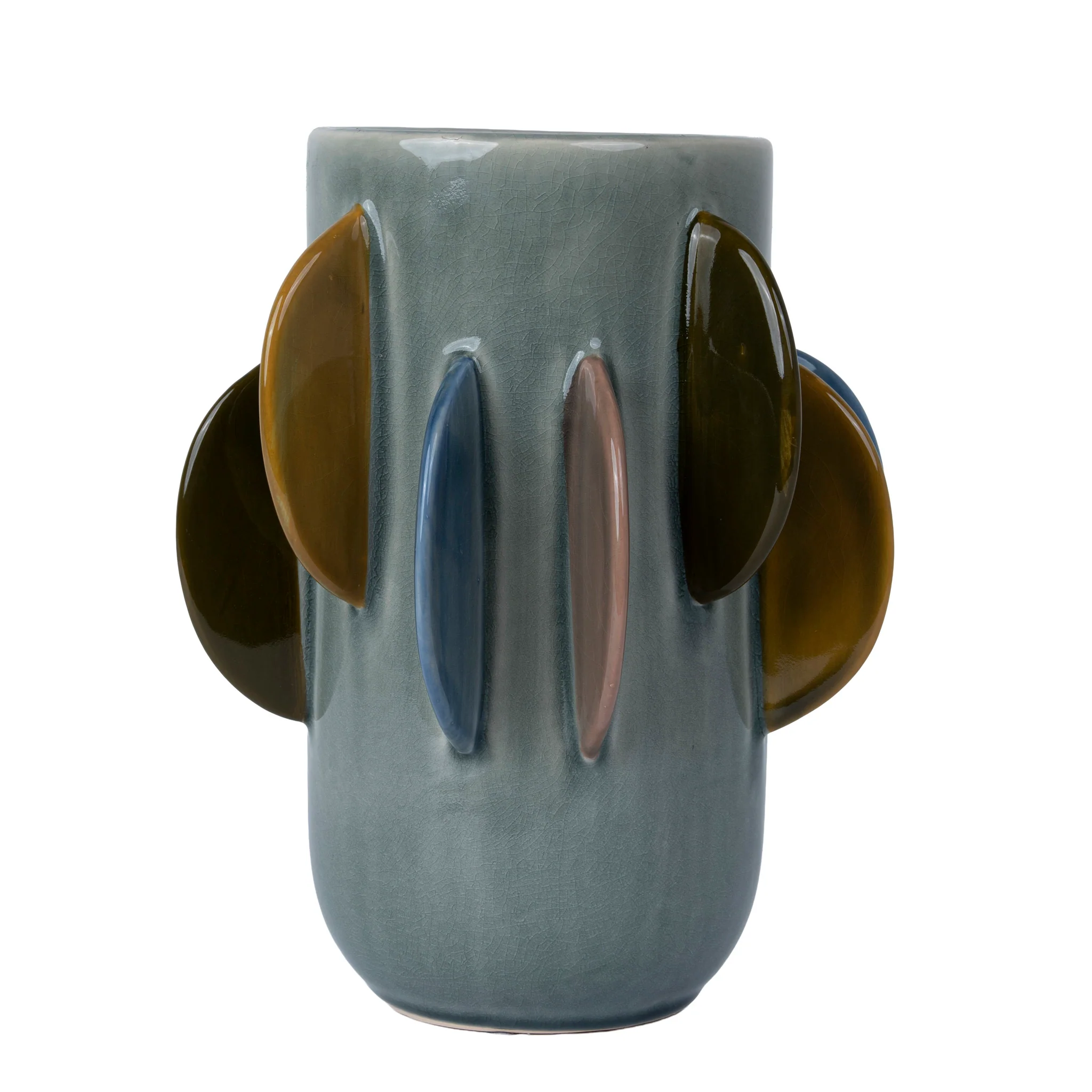 CAC12332-FC Colorful Fin Vase Style B