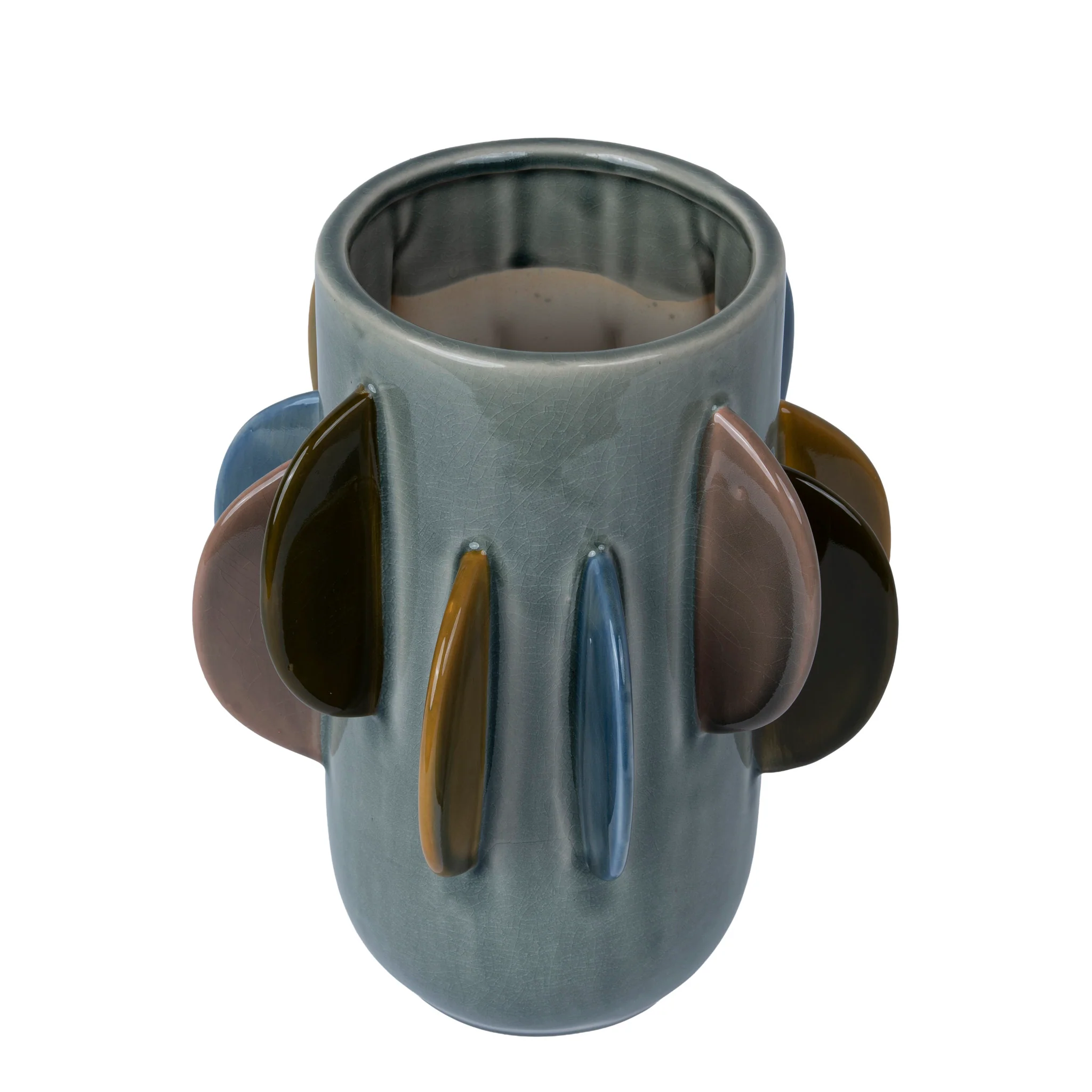 CAC12332-FC Colorful Fin Vase Style B - Image 3