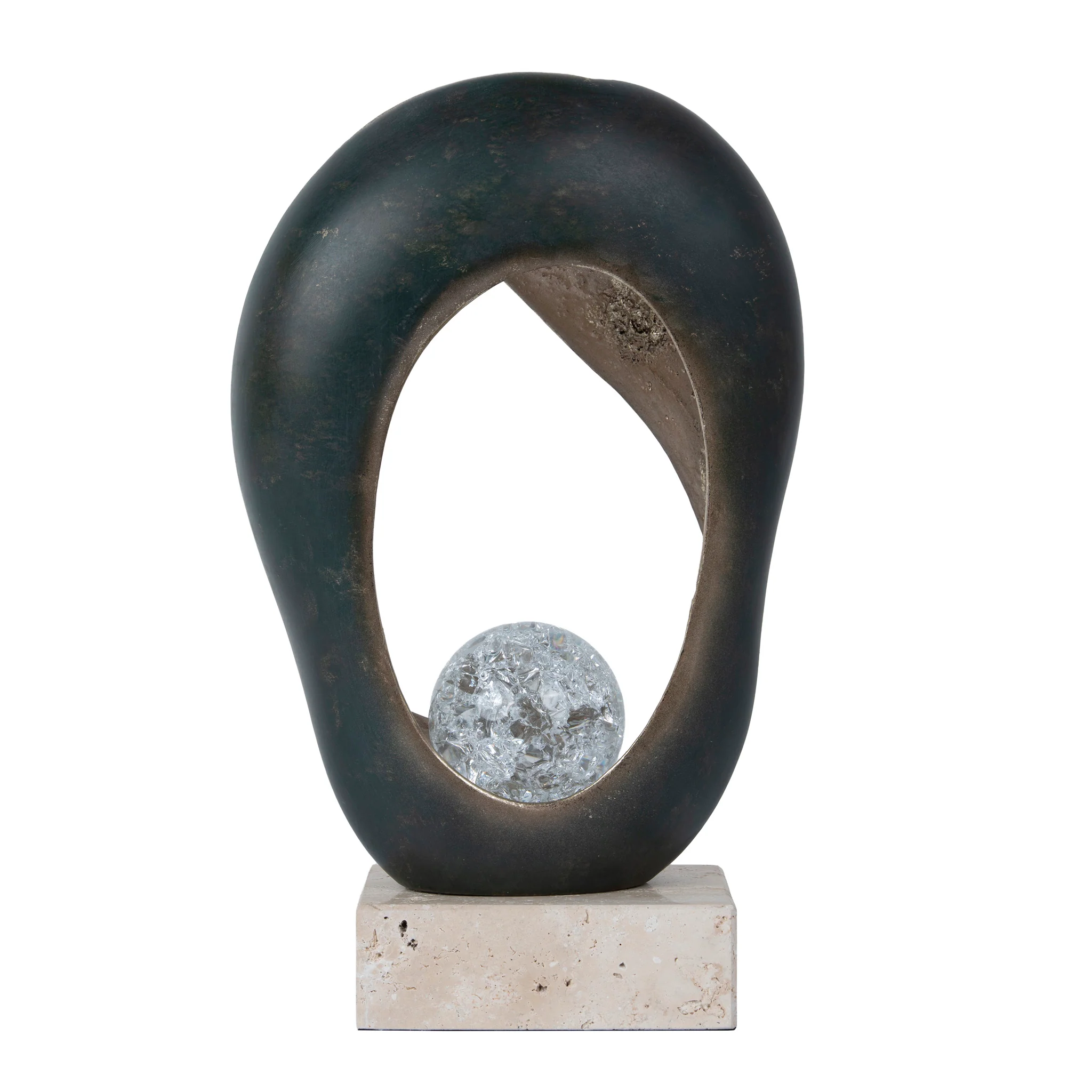 CAC12337-FC Gilded Snow-Reflecting Ornaments - Image 2