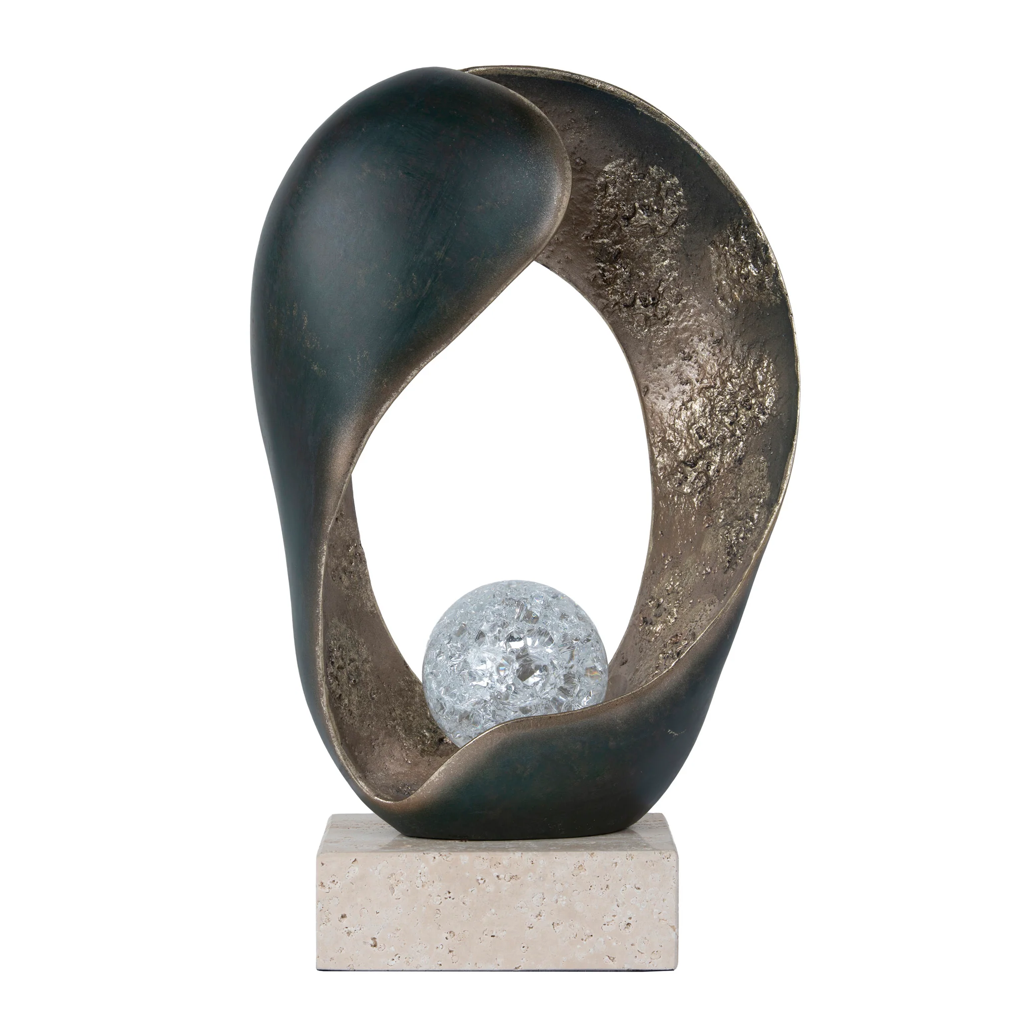 CAC12337-FC Gilded Snow-Reflecting Ornaments - Image 4