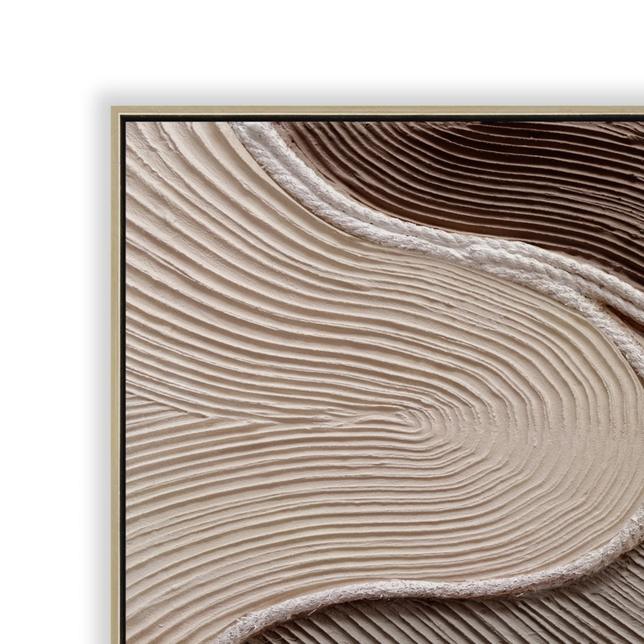 CAR12193-CLO 120 x 90cm Framed Canvas - Natural - Image 2