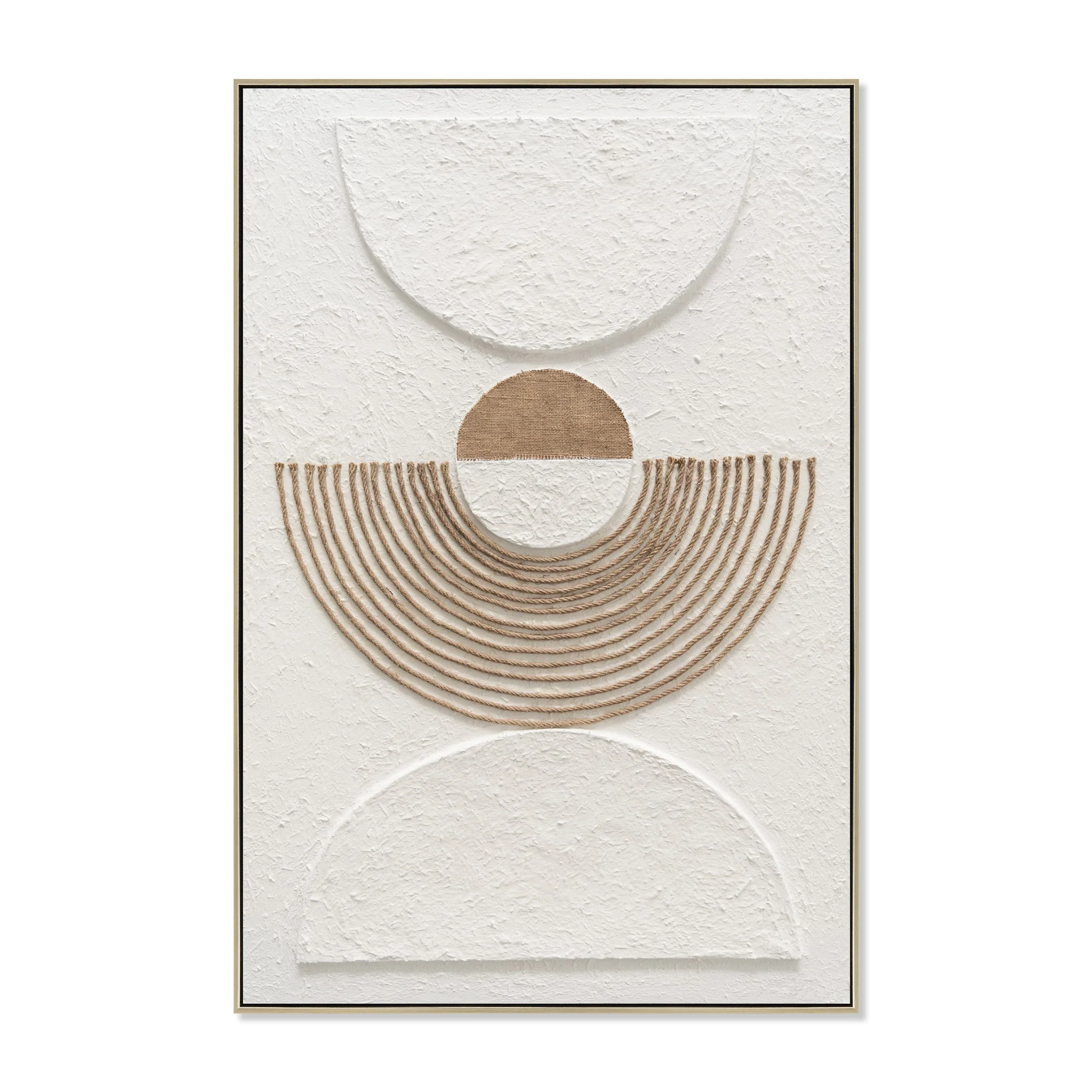 CAR12205-CLO 80 x 120cm Framed Canvas - Natural