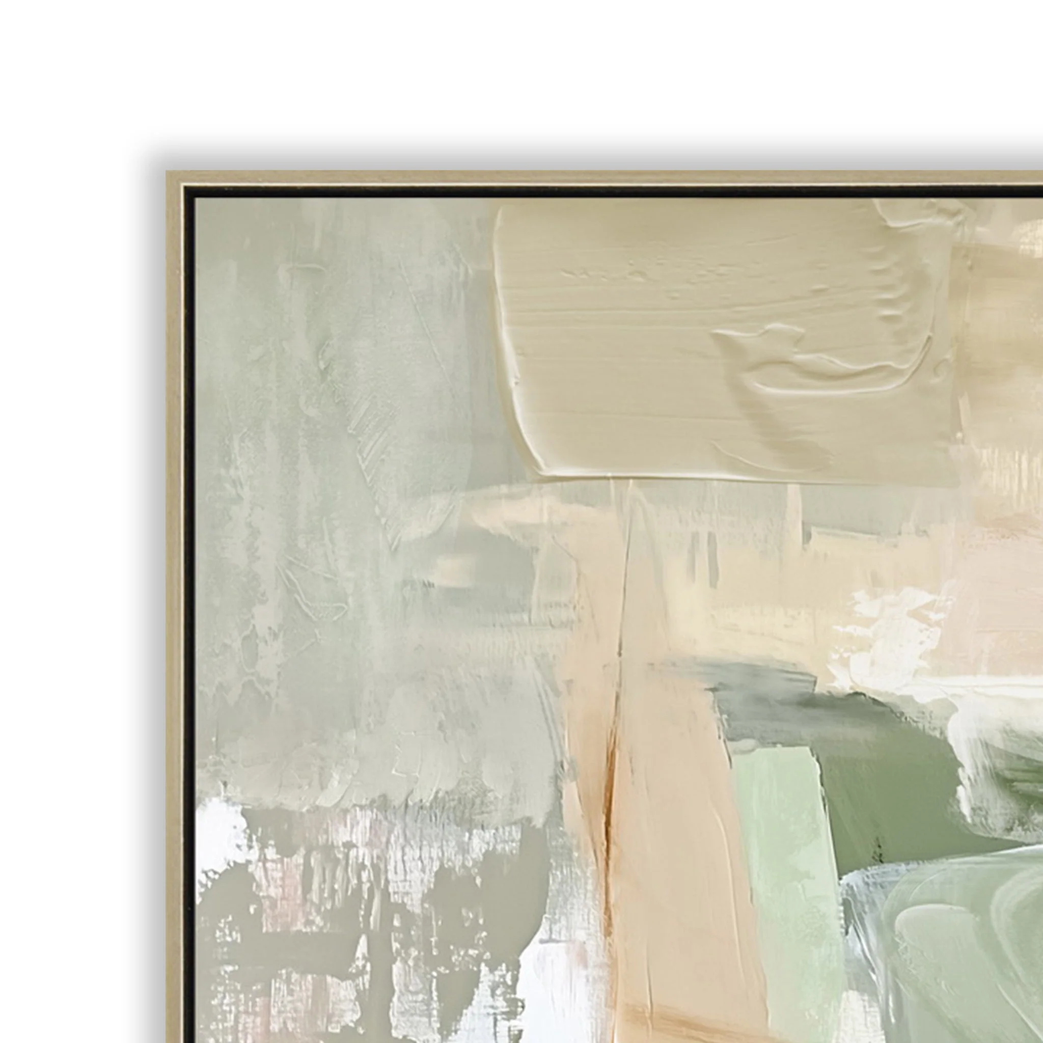 CAR12224-CLO 80 x 120cm Framed Canvas - Natural - Image 2