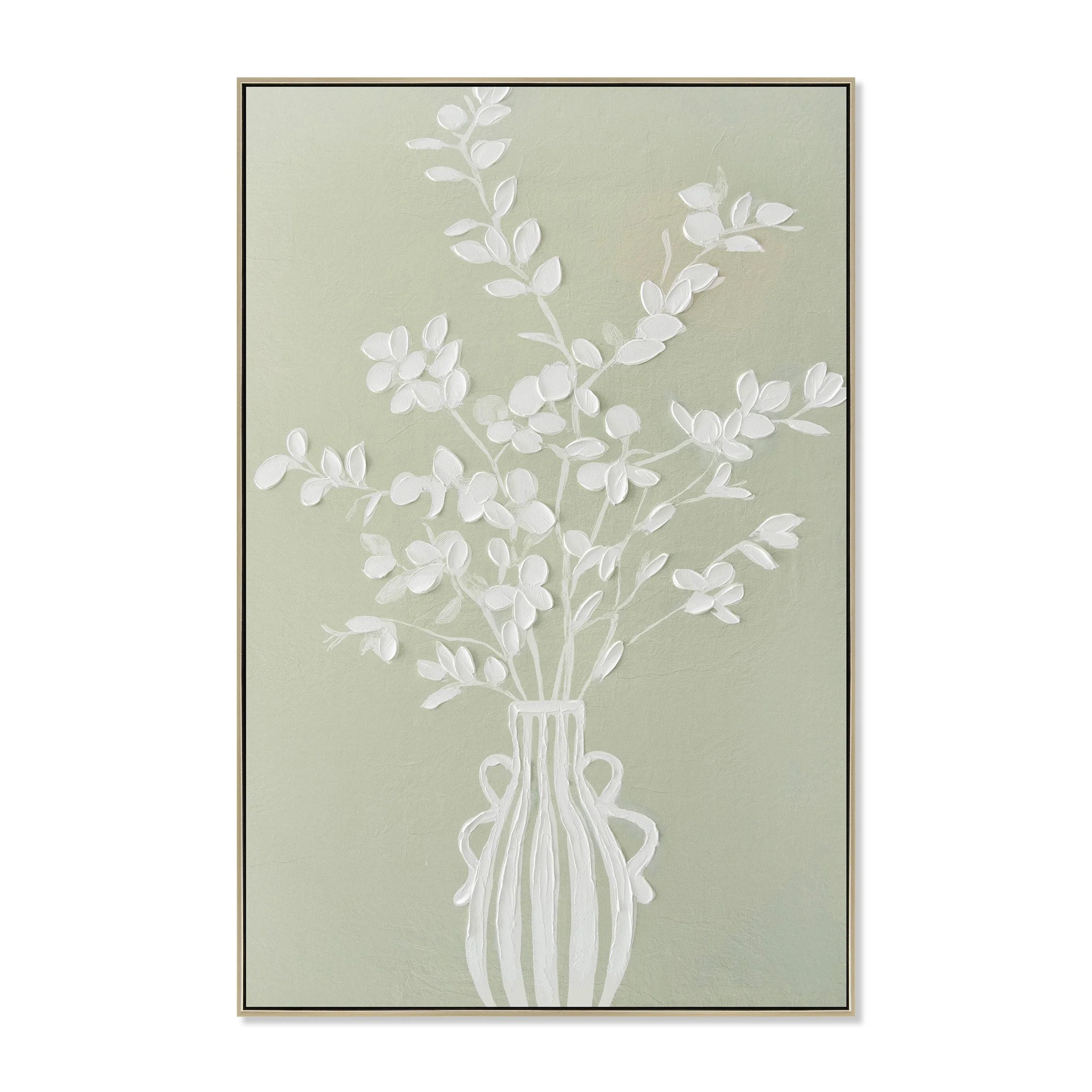 CAR12234-CLO 60 x 90cm Framed Canvas - Natural