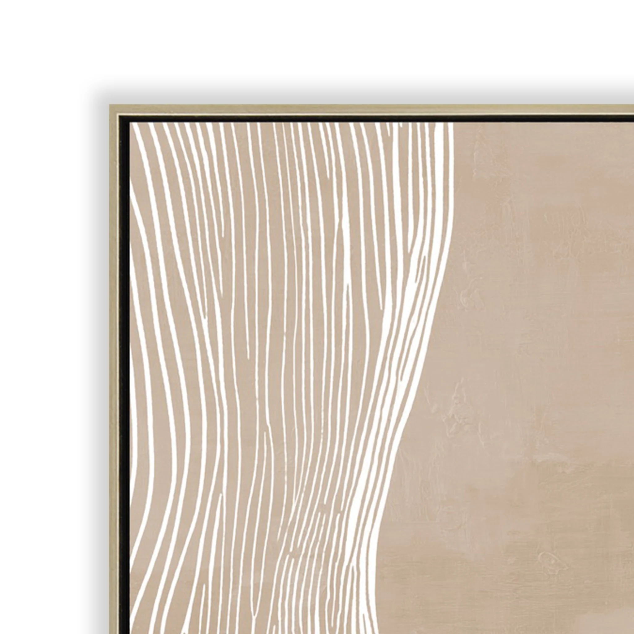 CAR12250-CLO 80 x 120cm Framed Canvas - Natural - Image 2