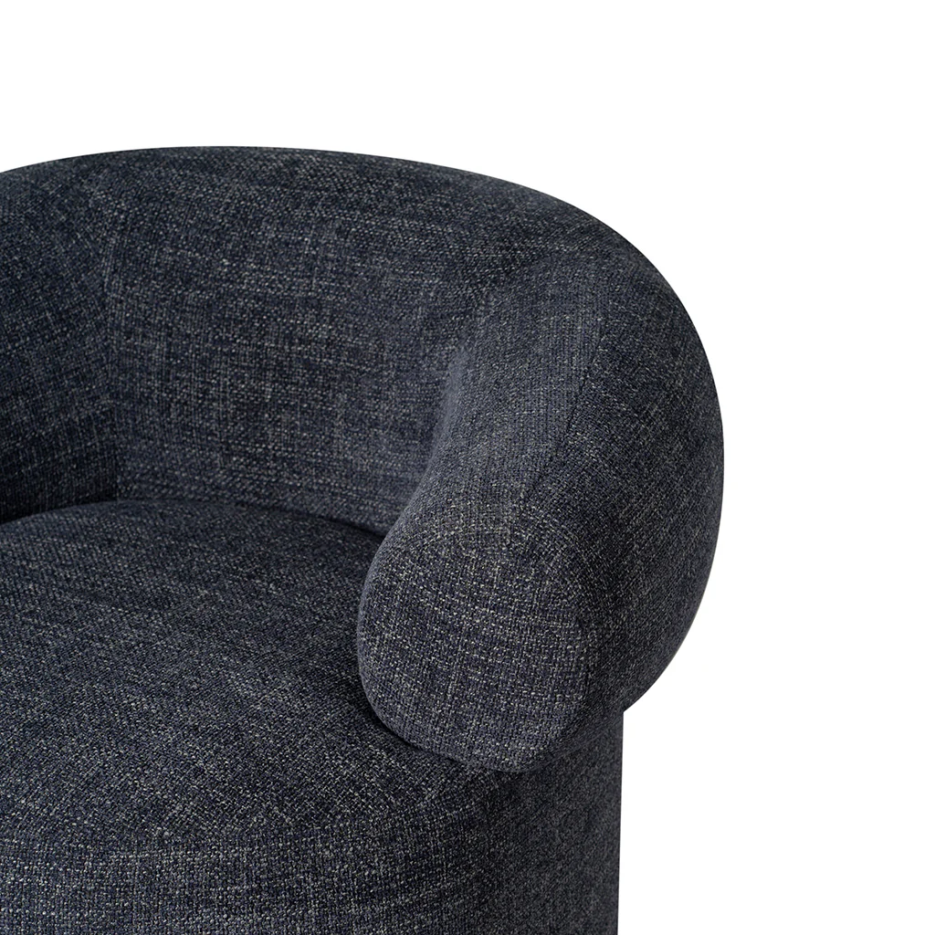 CLC8779-CA Fabric Armchair - Moss Navy - Image 6