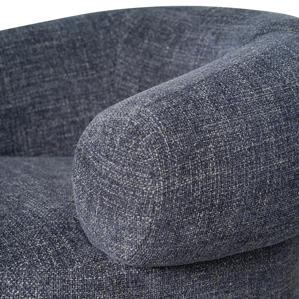 CLC8779-CA Fabric Armchair - Moss Navy - Image 8
