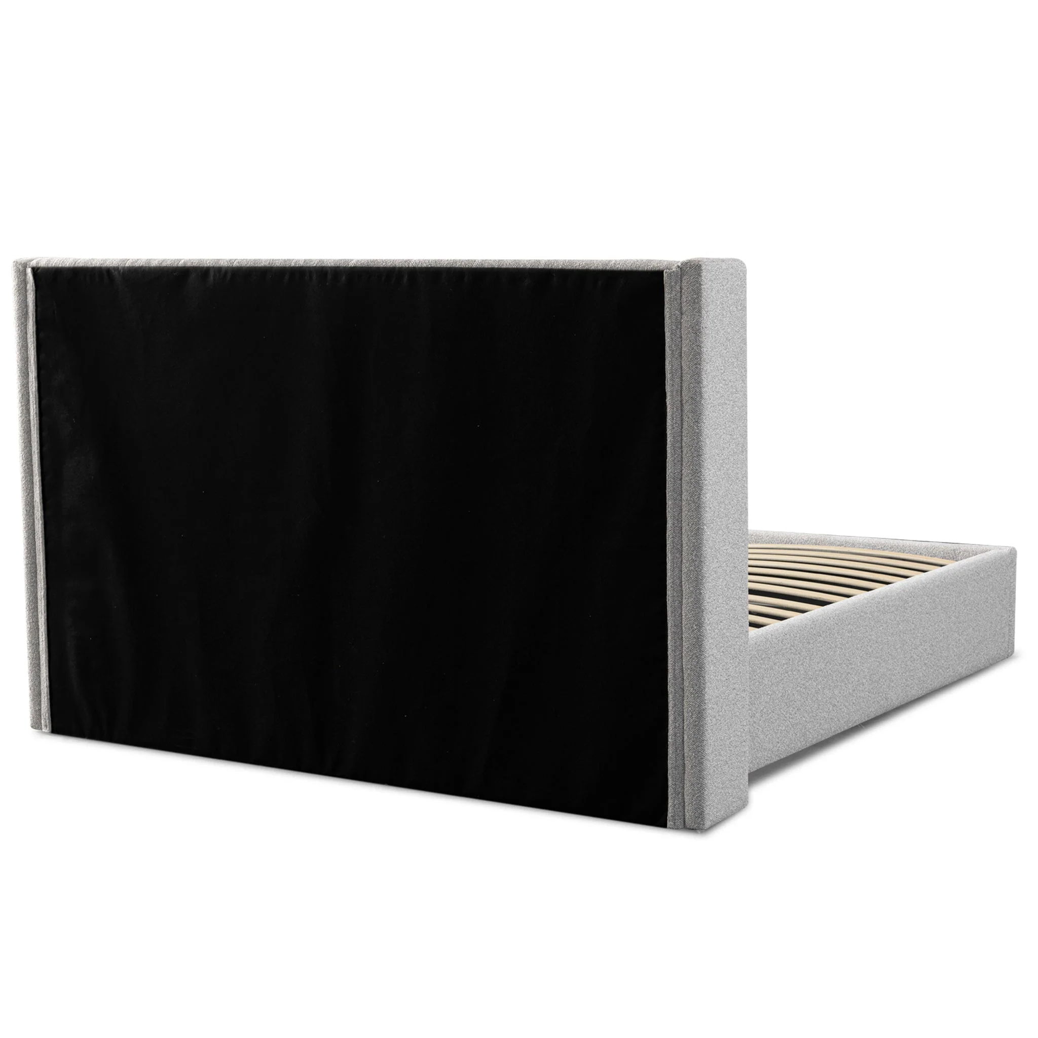 CBD10050-MI King Bed Frame - Wide Base in Clay Grey - Image 12