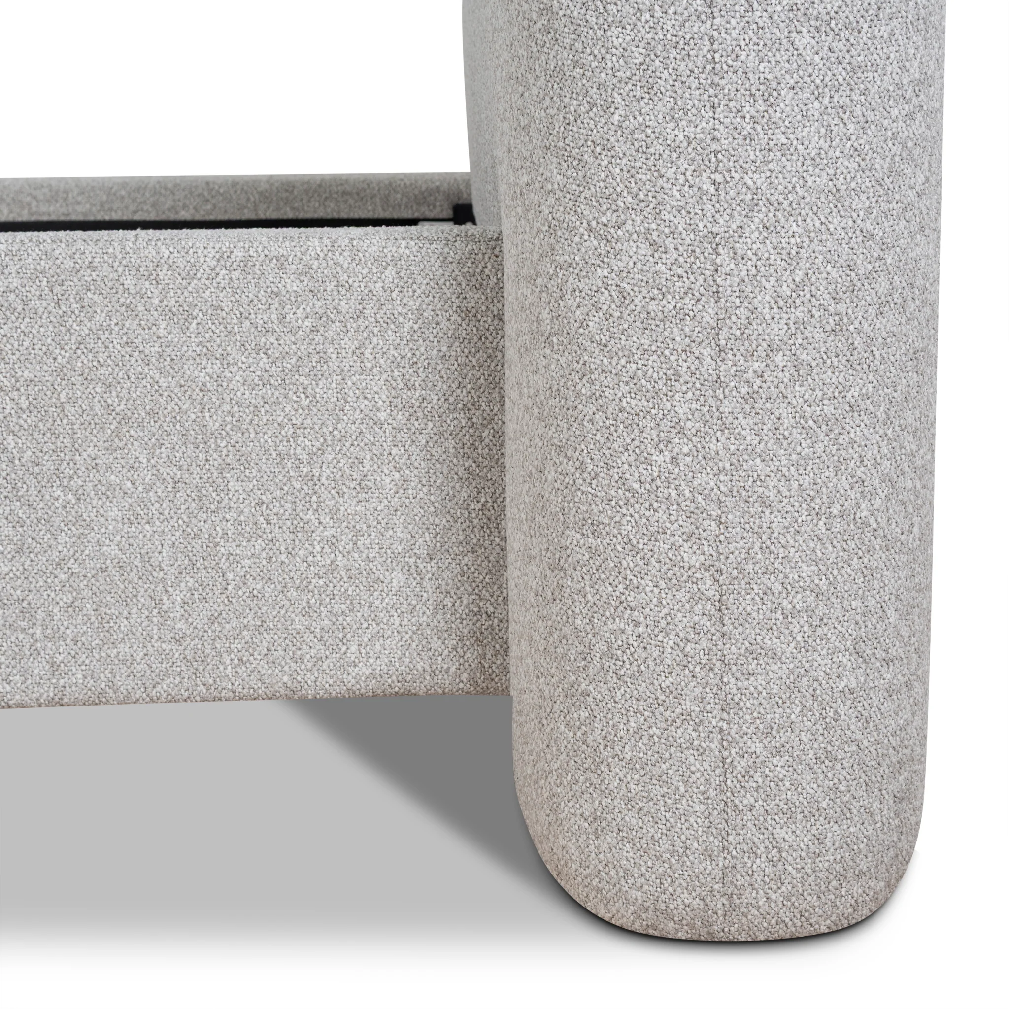 CBD10229-YO Single Bed Frame - Clay Grey - Image 13
