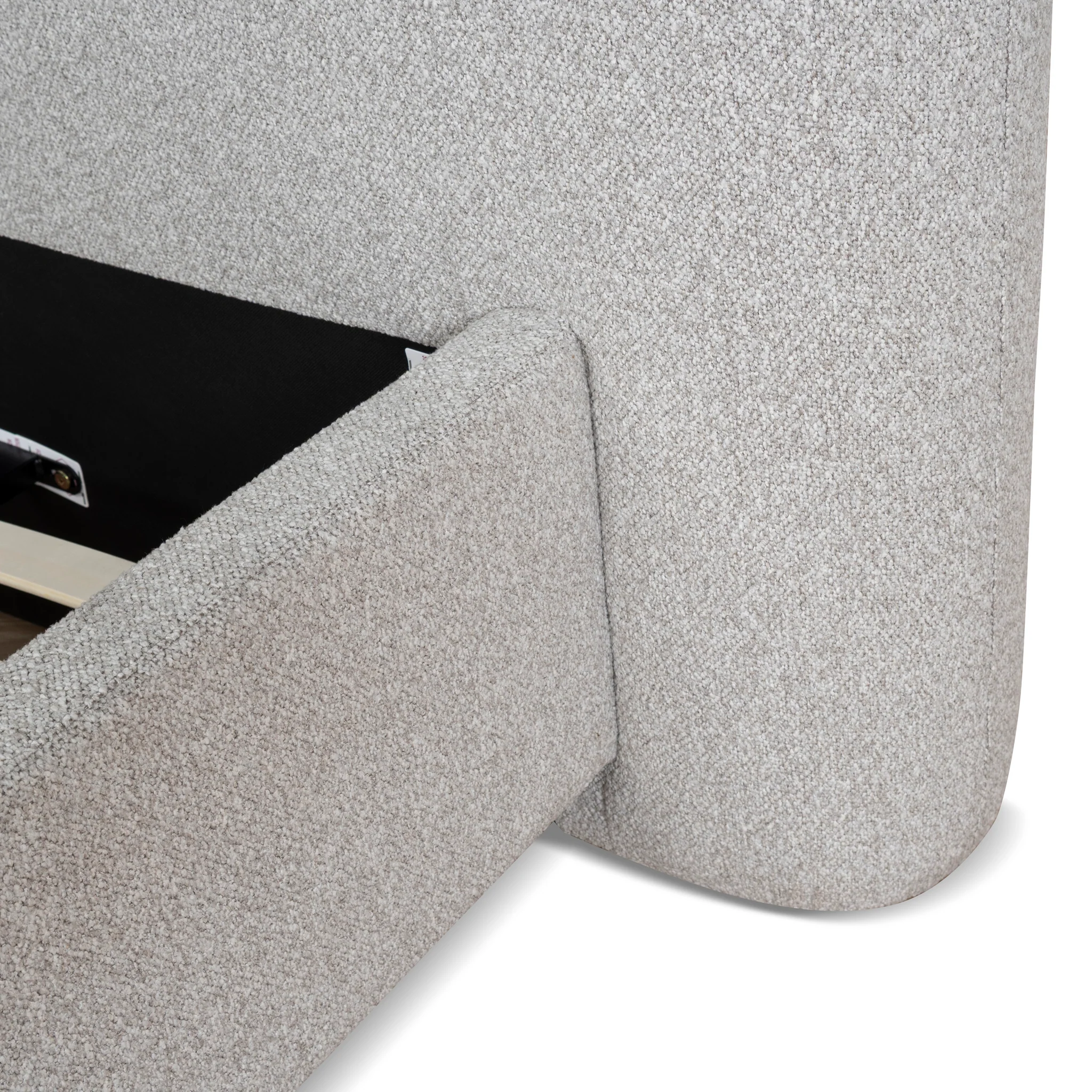CBD10229-YO Single Bed Frame - Clay Grey - Image 20
