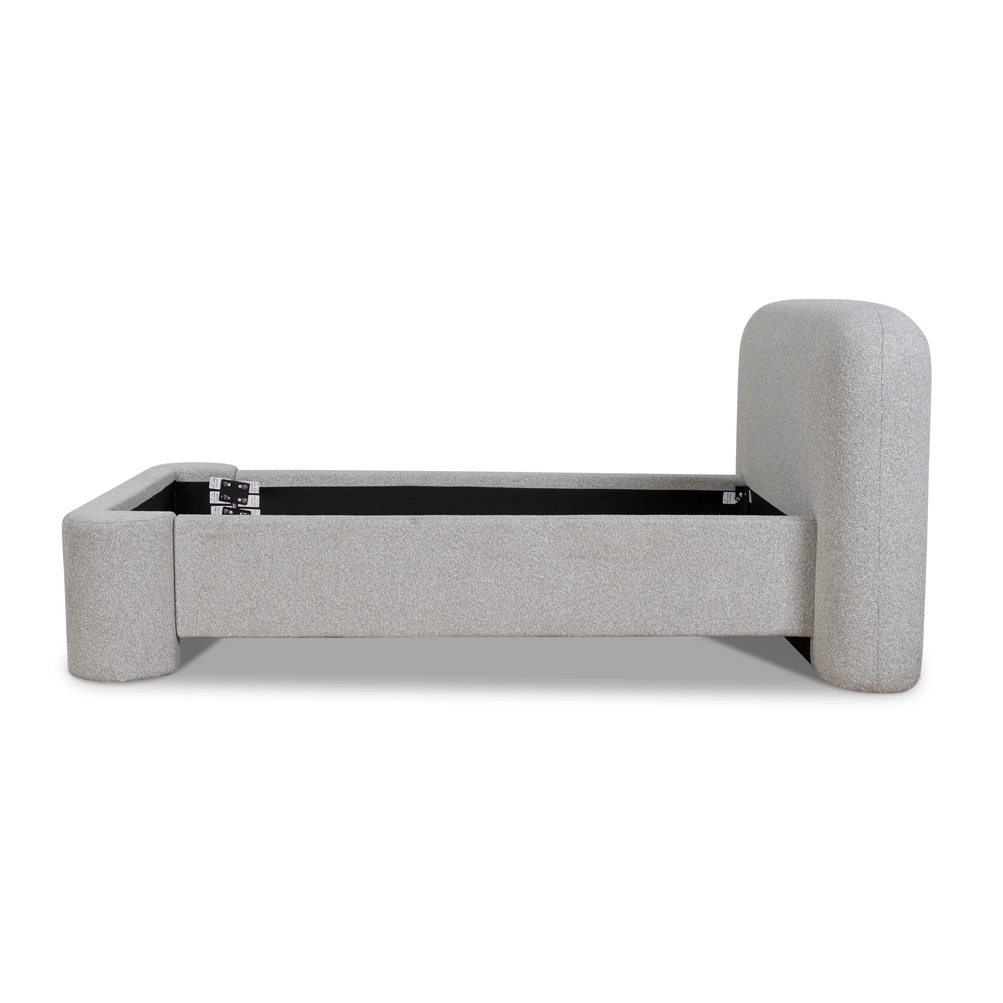 CBD10229-YO Single Bed Frame - Clay Grey - Image 4