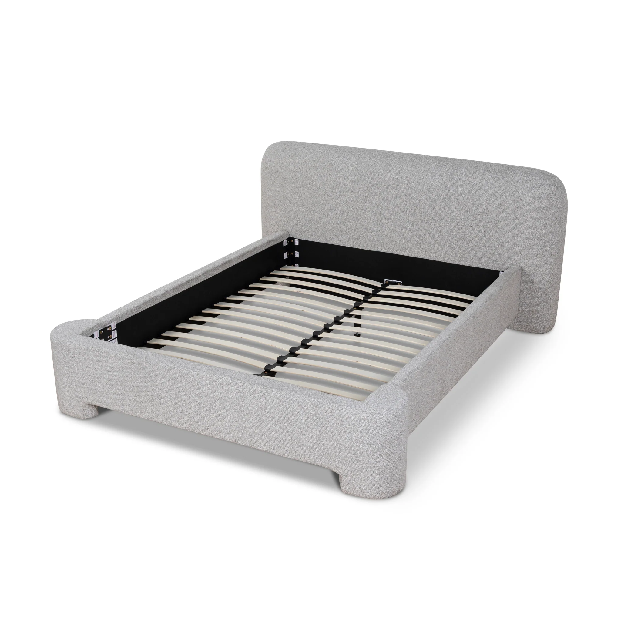 CBD10230-YO Queen Bed Frame - Clay Grey - Image 3