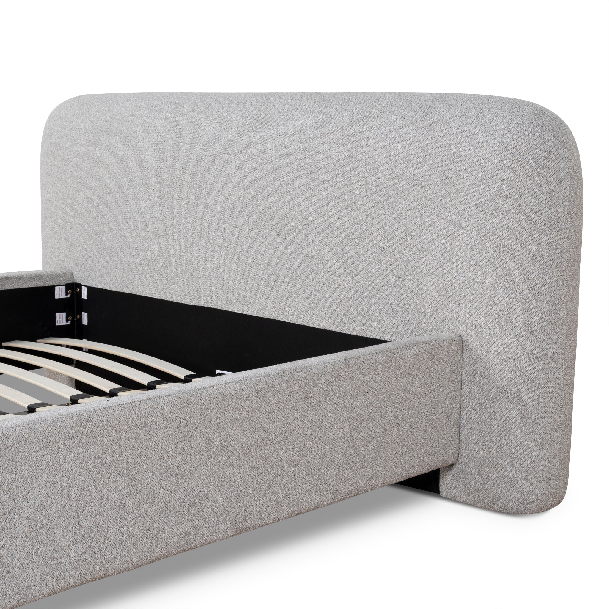 CBD10230-YO Queen Bed Frame - Clay Grey - Image 6