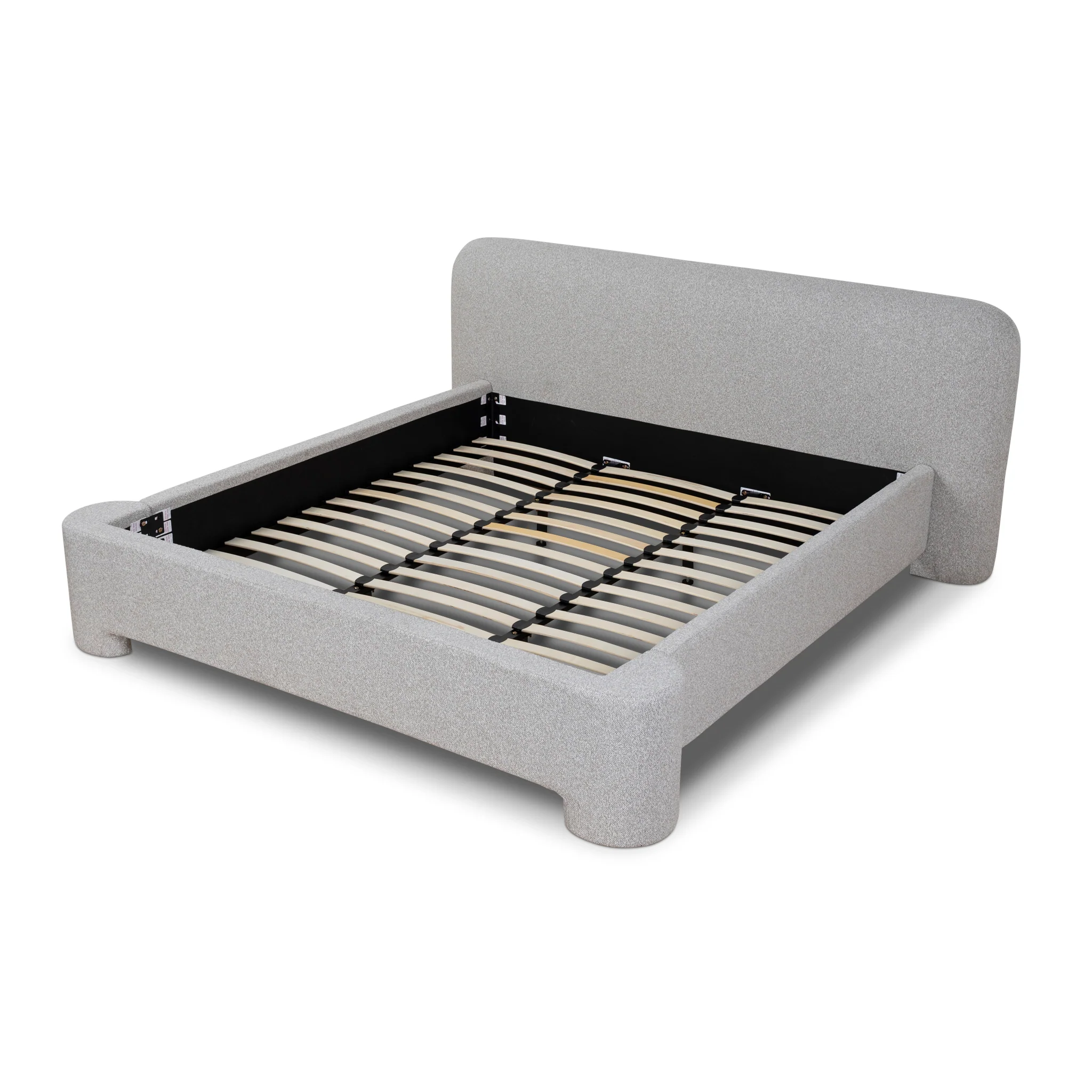 CBD10231-YO King Bed Frame - Clay Grey - Image 3
