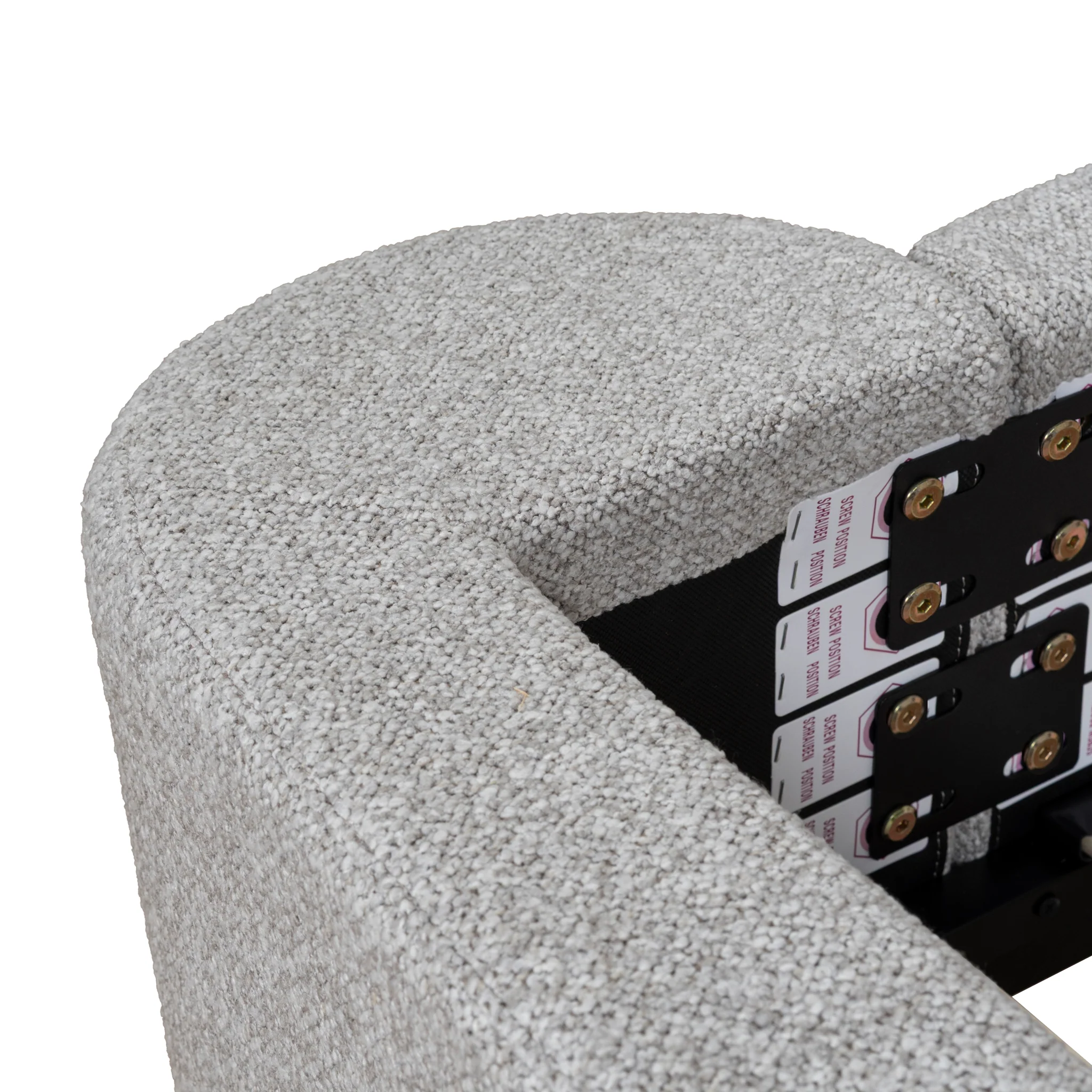 CBD10231-YO King Bed Frame - Clay Grey - Image 9