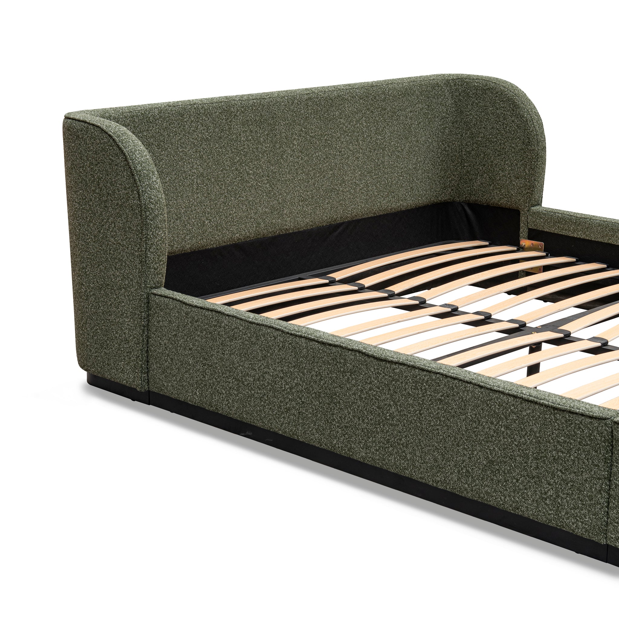 CBD10501-MI King Bed Frame - Hunter Green - Image 10