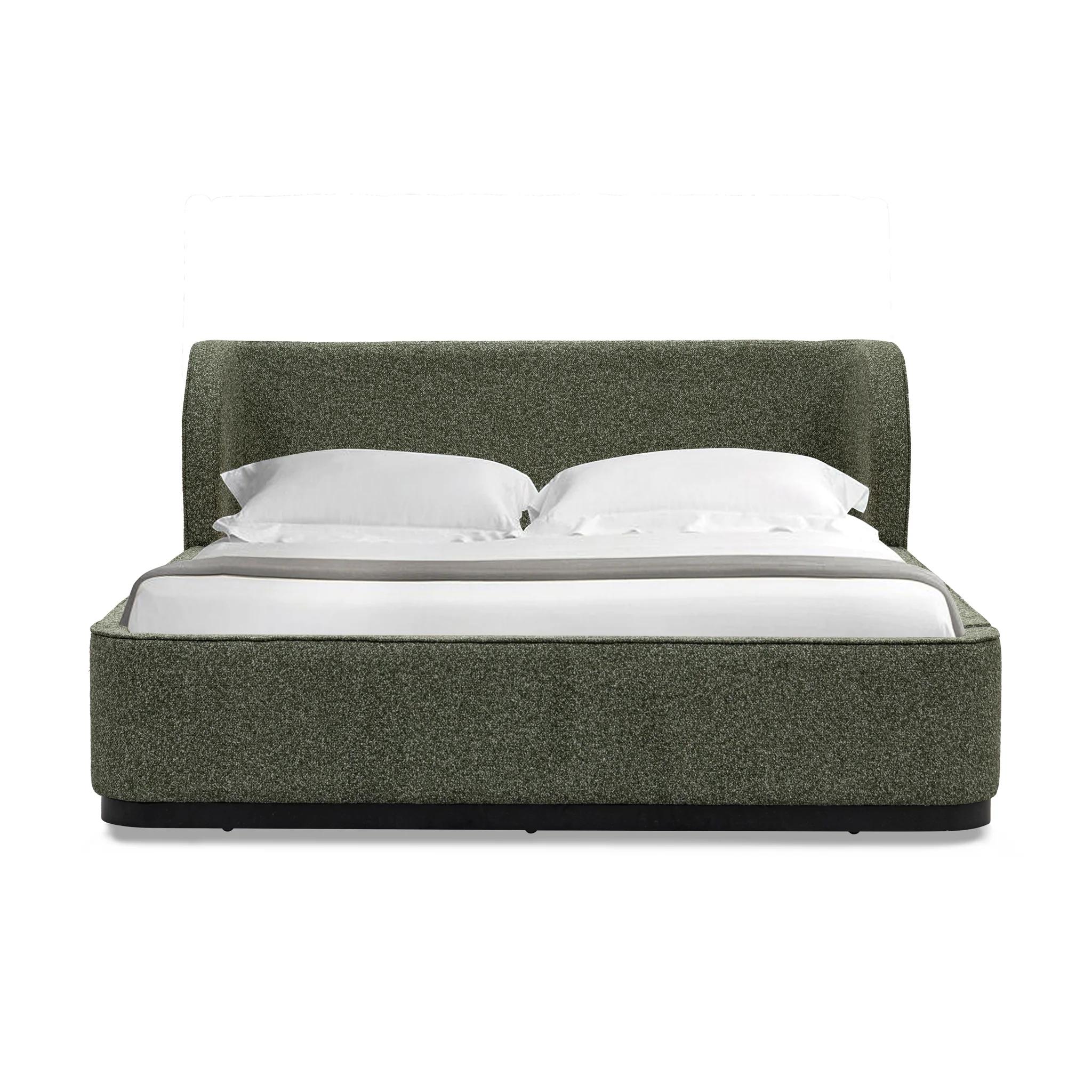 CBD10501-MI King Bed Frame - Hunter Green - Image 2