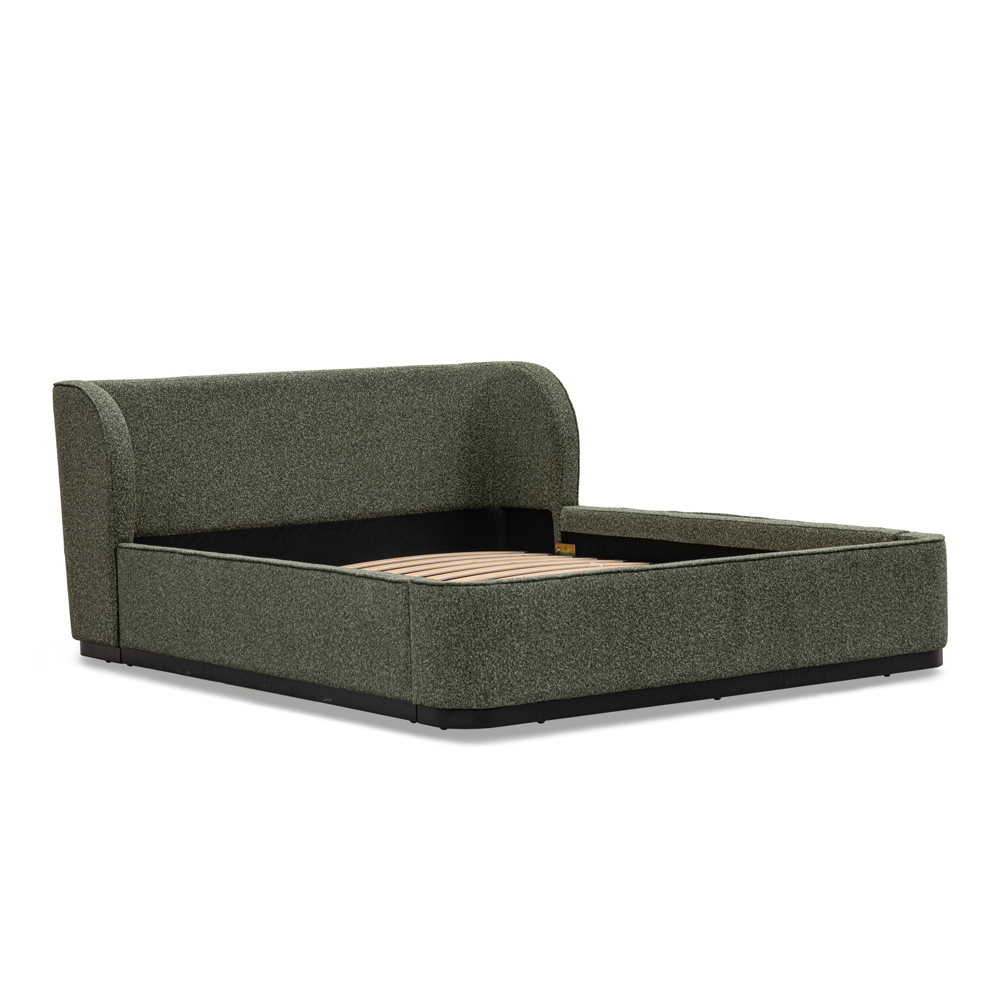 CBD10502-MI Queen Bed Frame - Hunter Green - Image 3