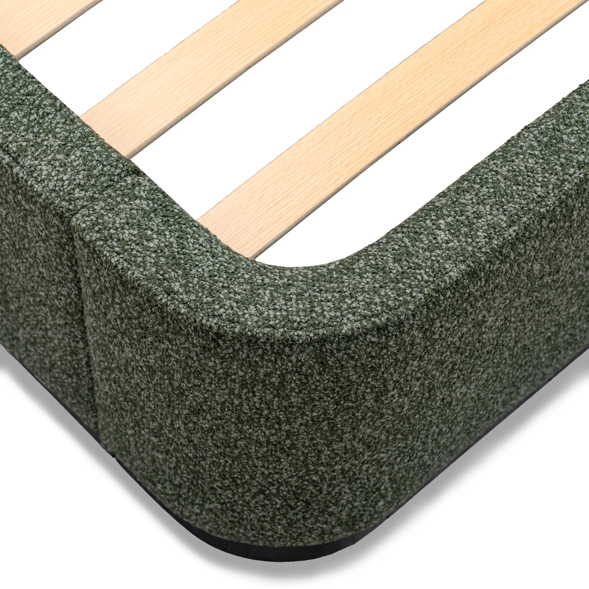 CBD10502-MI Queen Bed Frame - Hunter Green - Image 9