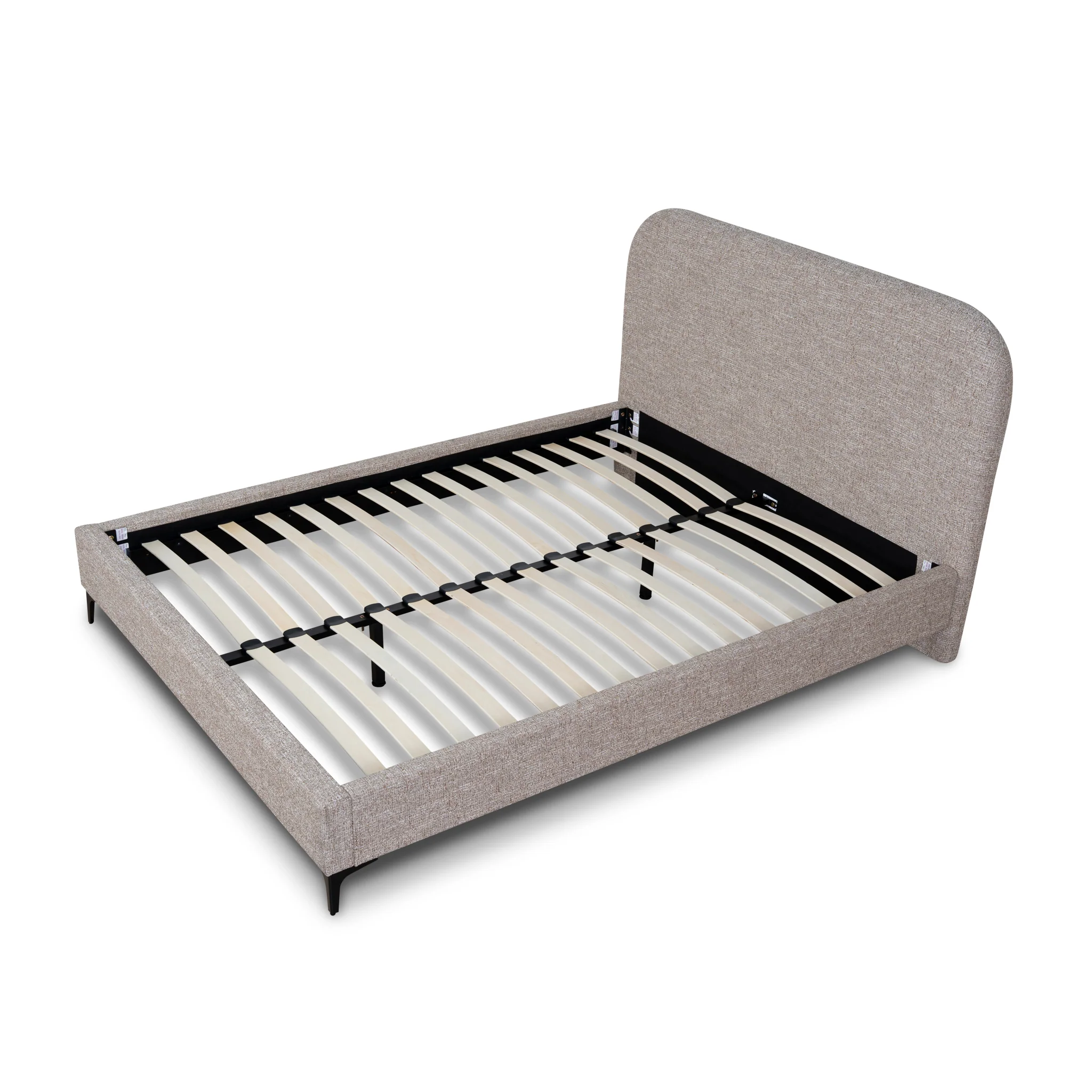 CBD10509-YO Queen Bed Frame - Stonish Beige - Image 3