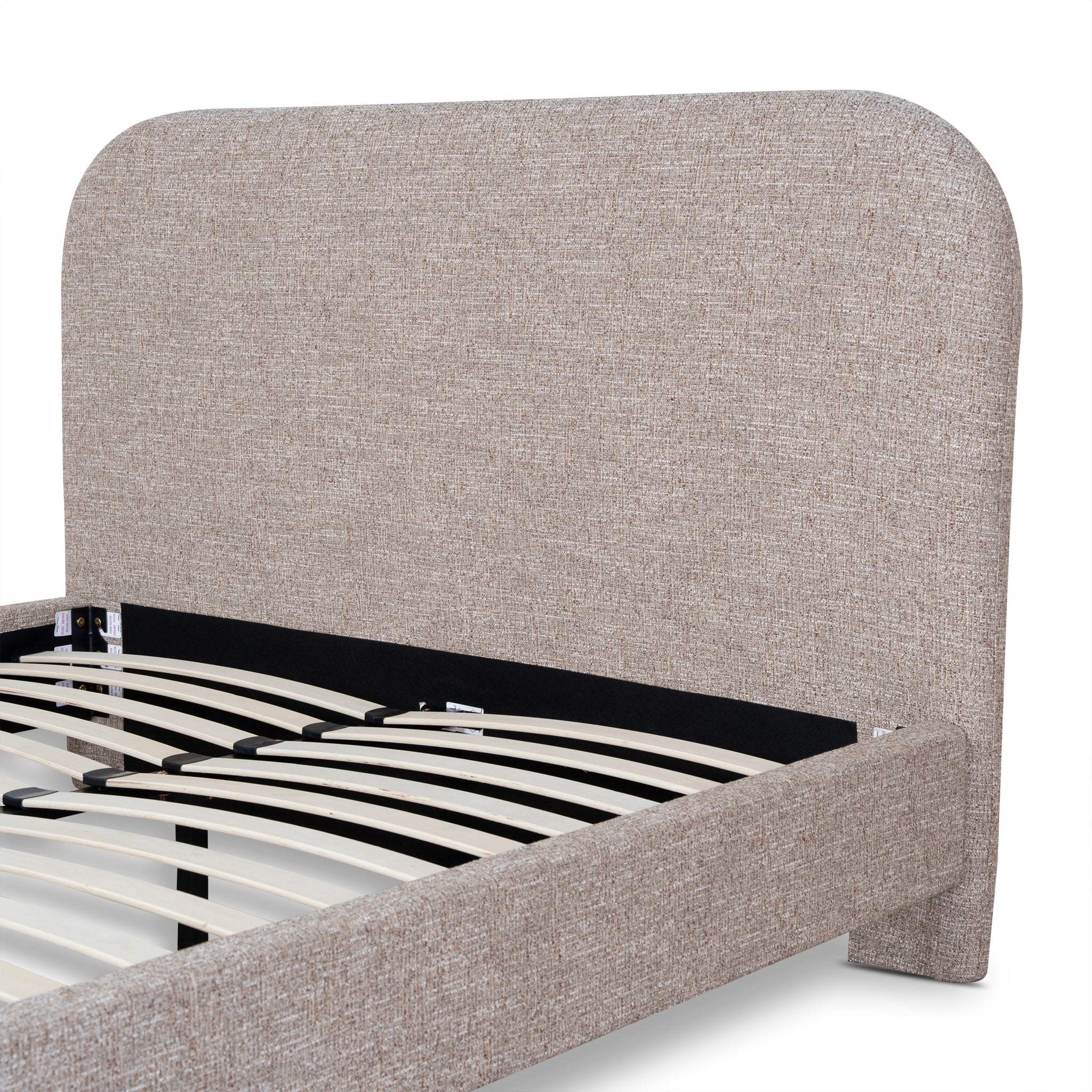 CBD10509-YO Queen Bed Frame - Stonish Beige - Image 5