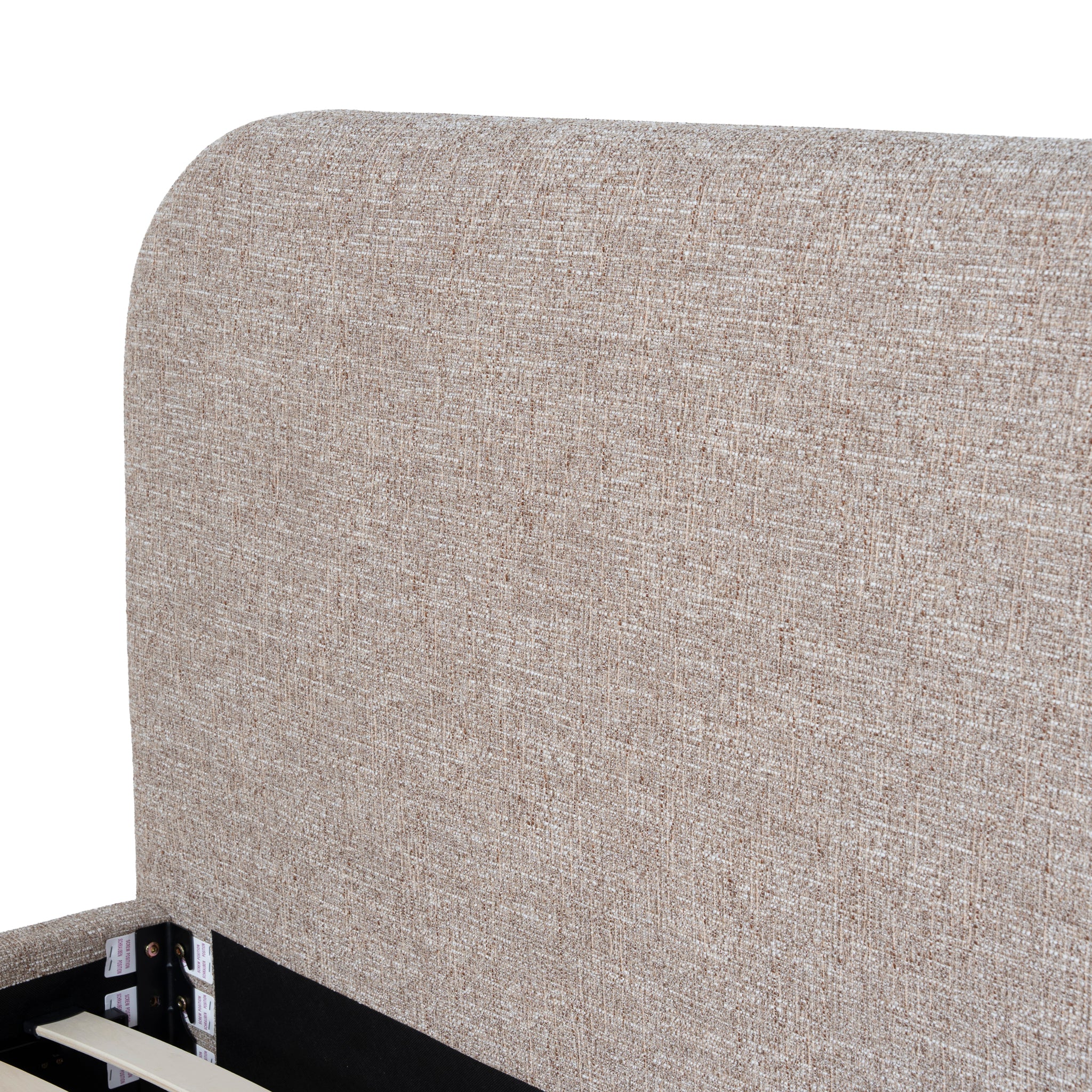CBD10509-YO Queen Bed Frame - Stonish Beige - Image 7