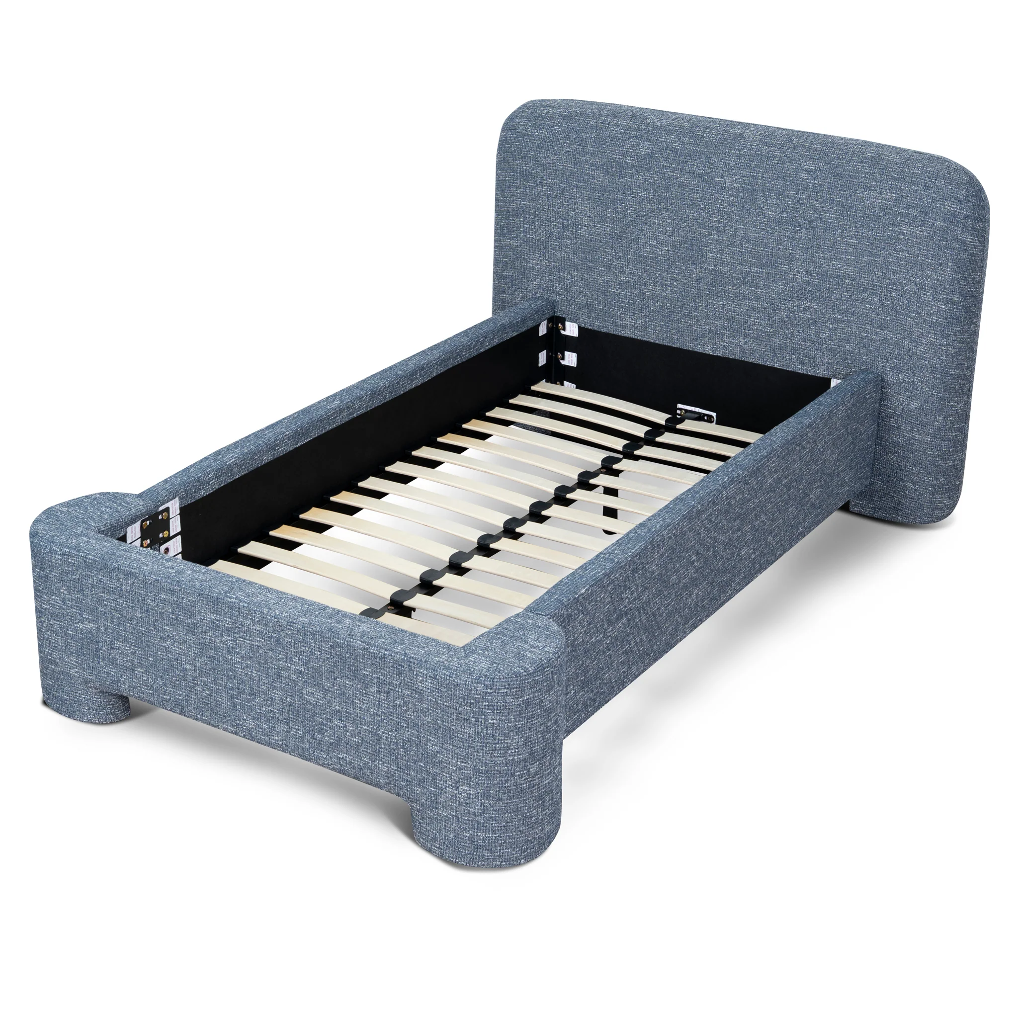 CBD10516-YO Single Bed Frame - Prussian Blue - Image 3