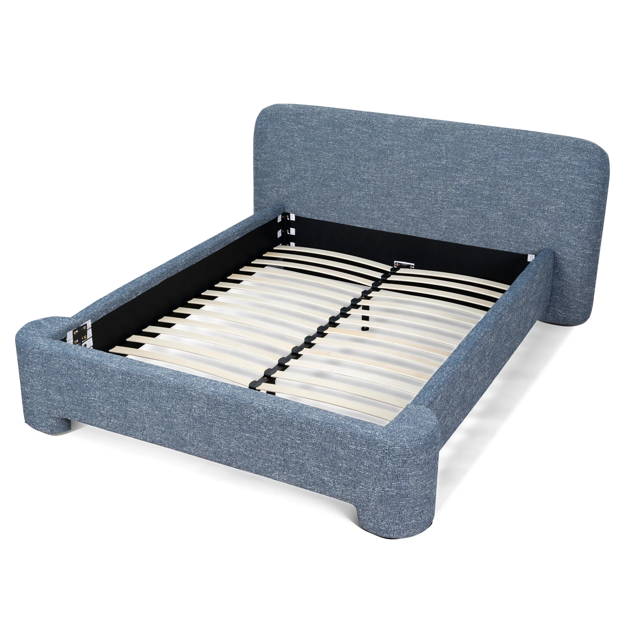 CBD10517-YO Queen Bed Frame - Prussian Blue - Image 3