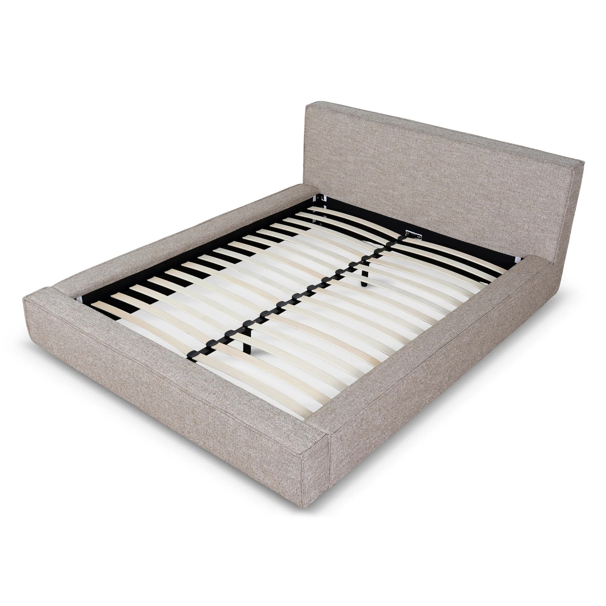 CBD10519-YO Queen Bed Frame - Stonish Beige - Image 3