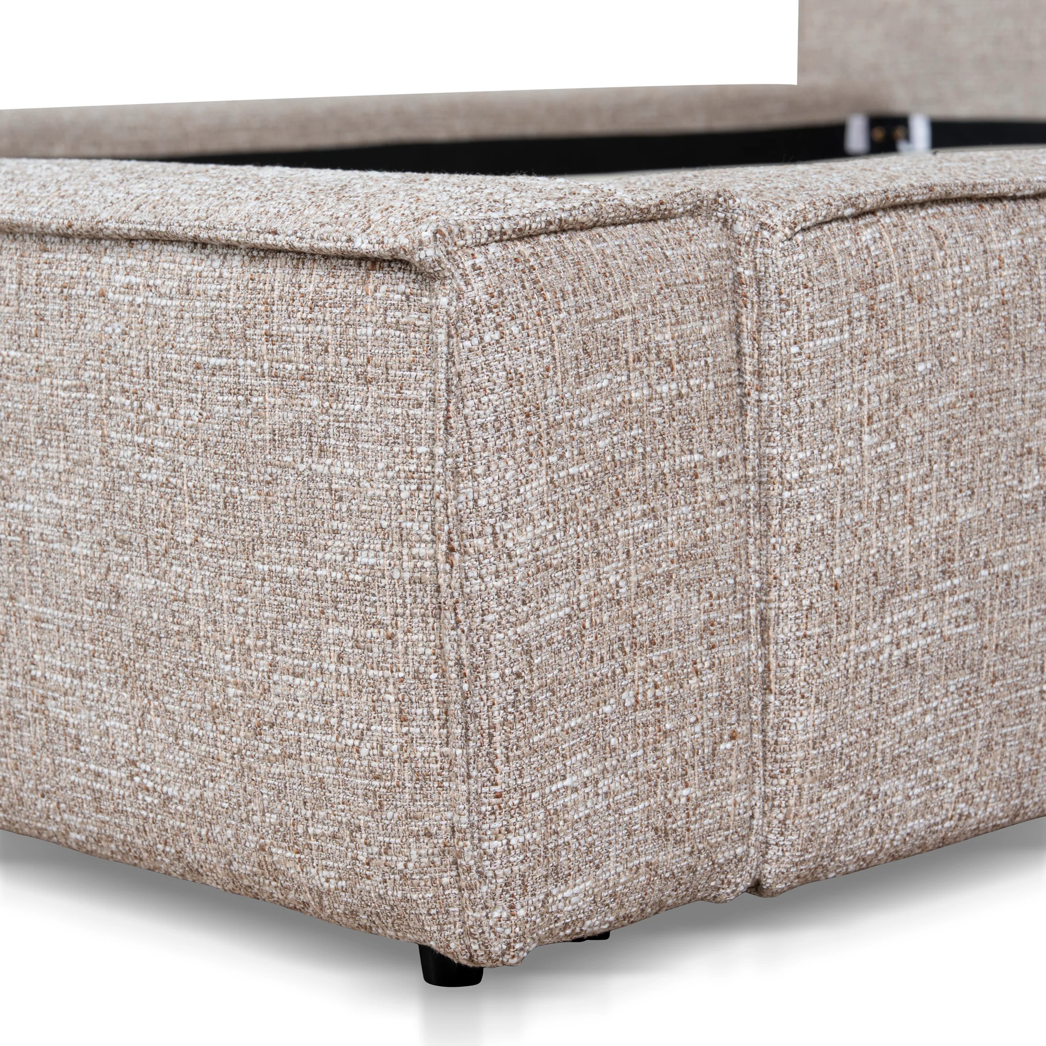 CBD10519-YO Queen Bed Frame - Stonish Beige - Image 6